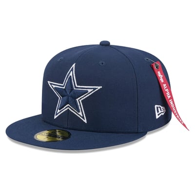 Dallas Cowboys New Era x Alpha Industries 59FIFTY Fitted Hat - Navy