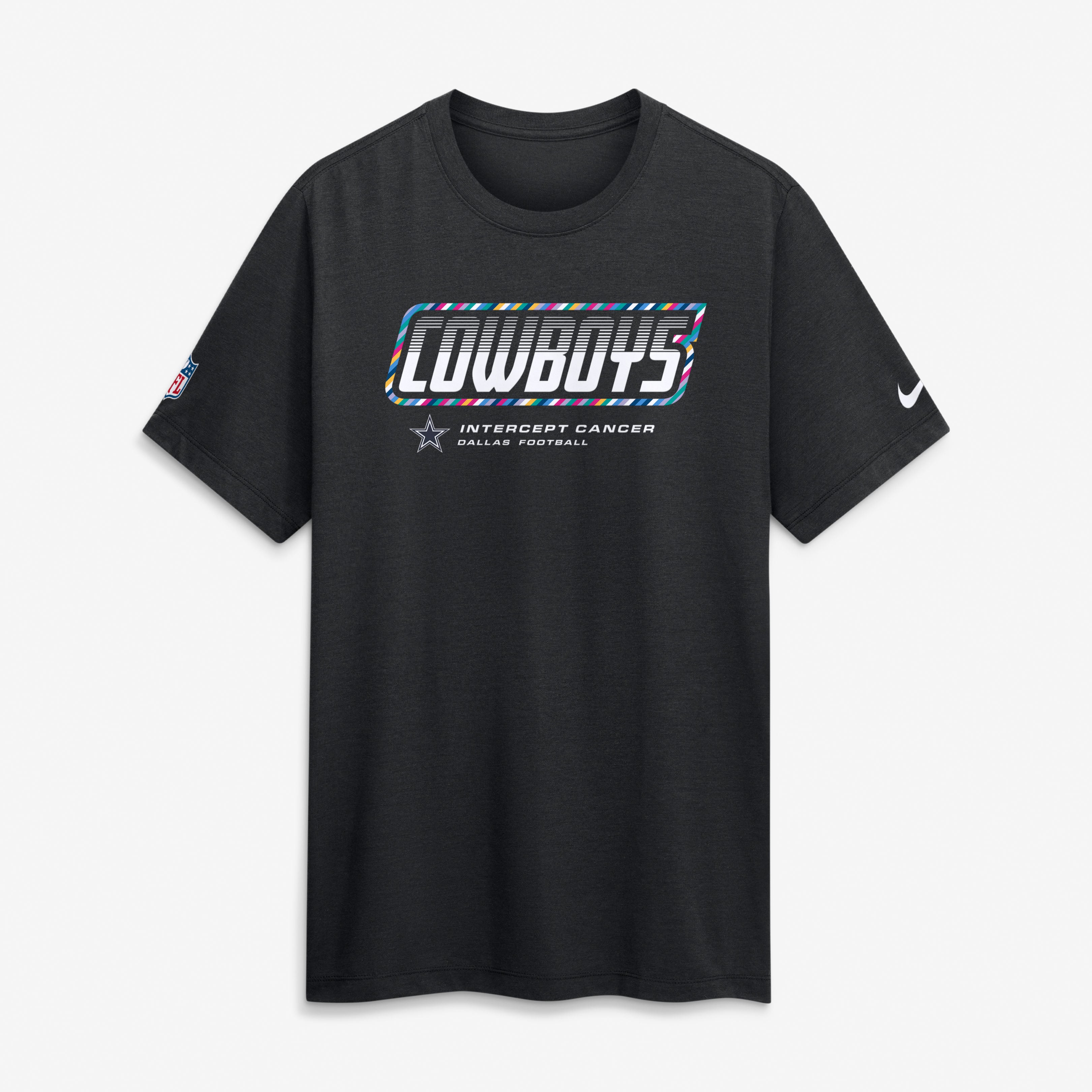 Men's Nike Dallas Cowboys 2026 NFL Crucial Catch Tri-Blend Dri-FIT T-Shirt