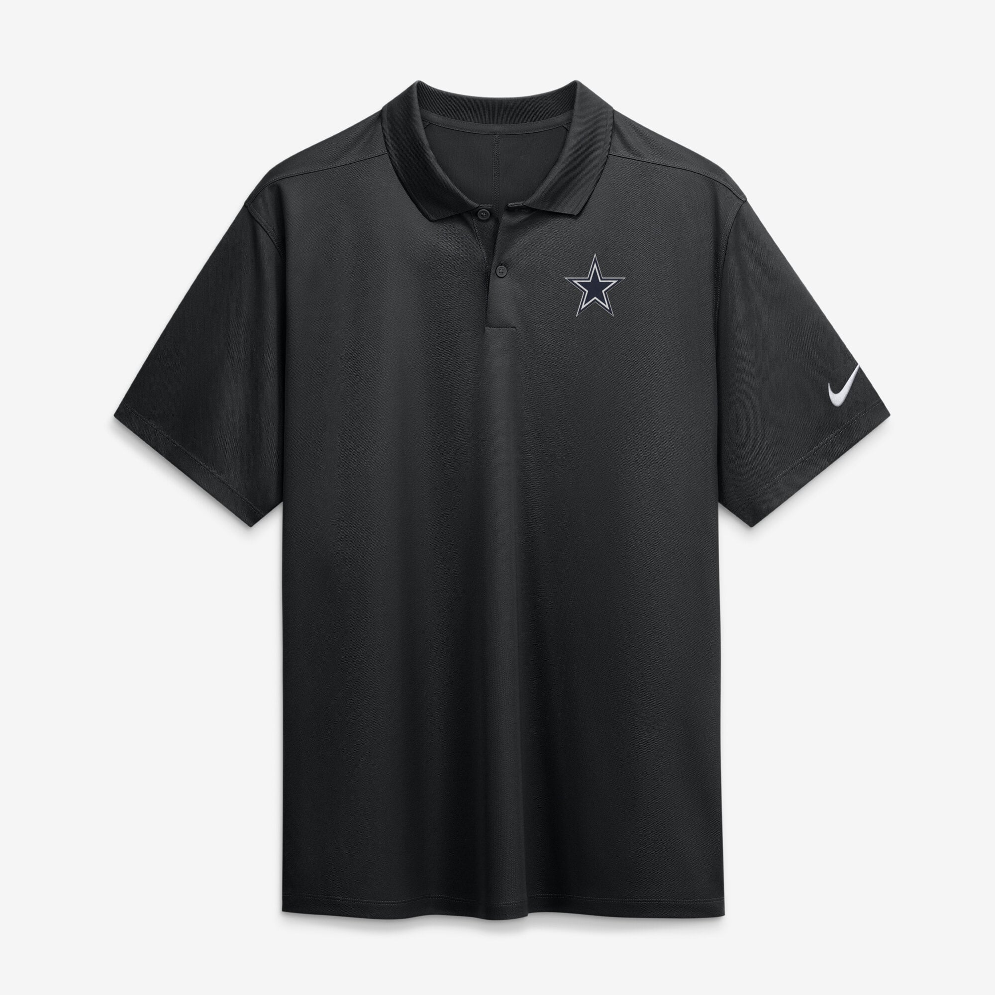 Polo Nike Dri-FIT Victory noir Dallas Cowboys pour homme