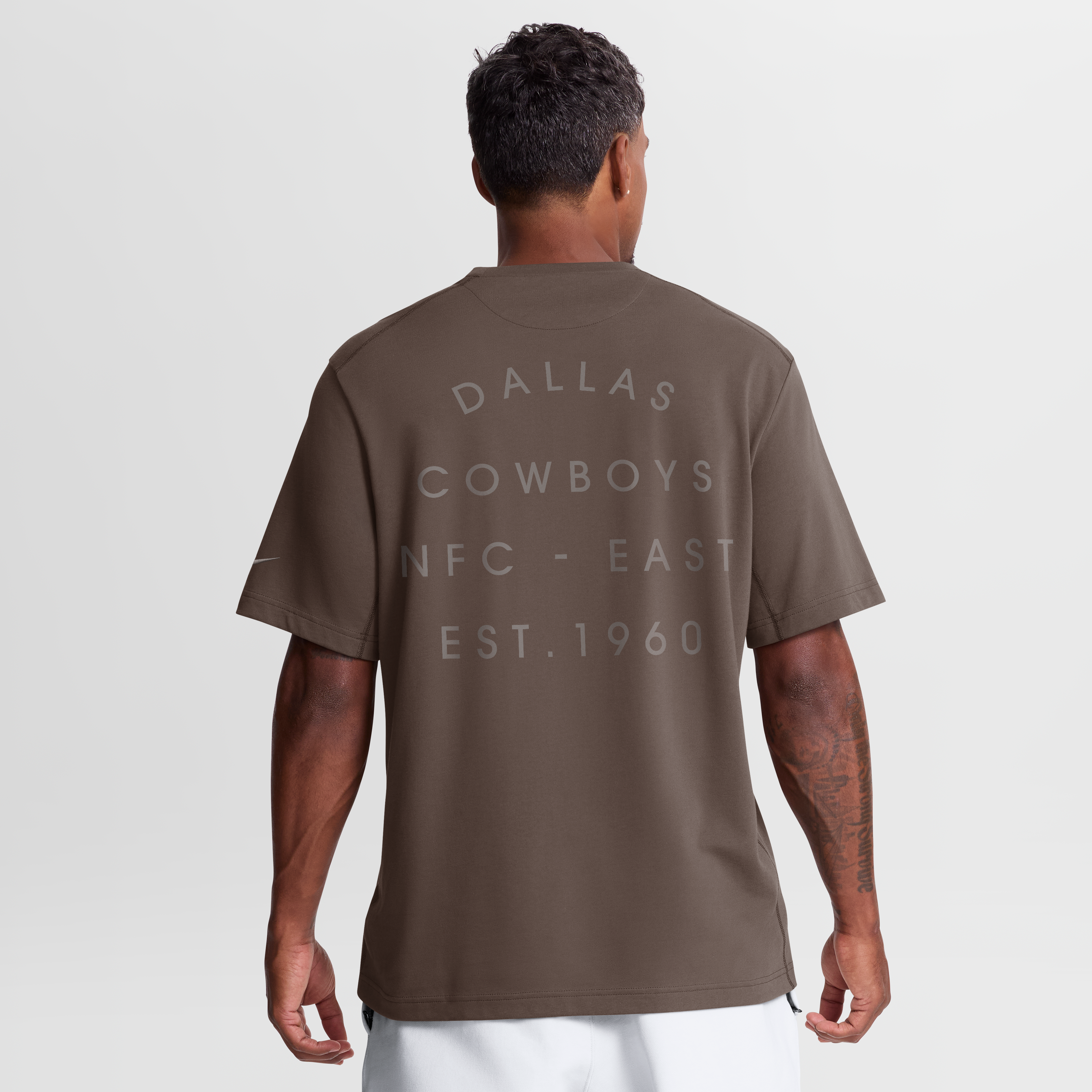 T-shirt Nike Dri-FIT Last Resort marron Dallas Cowboys pour homme