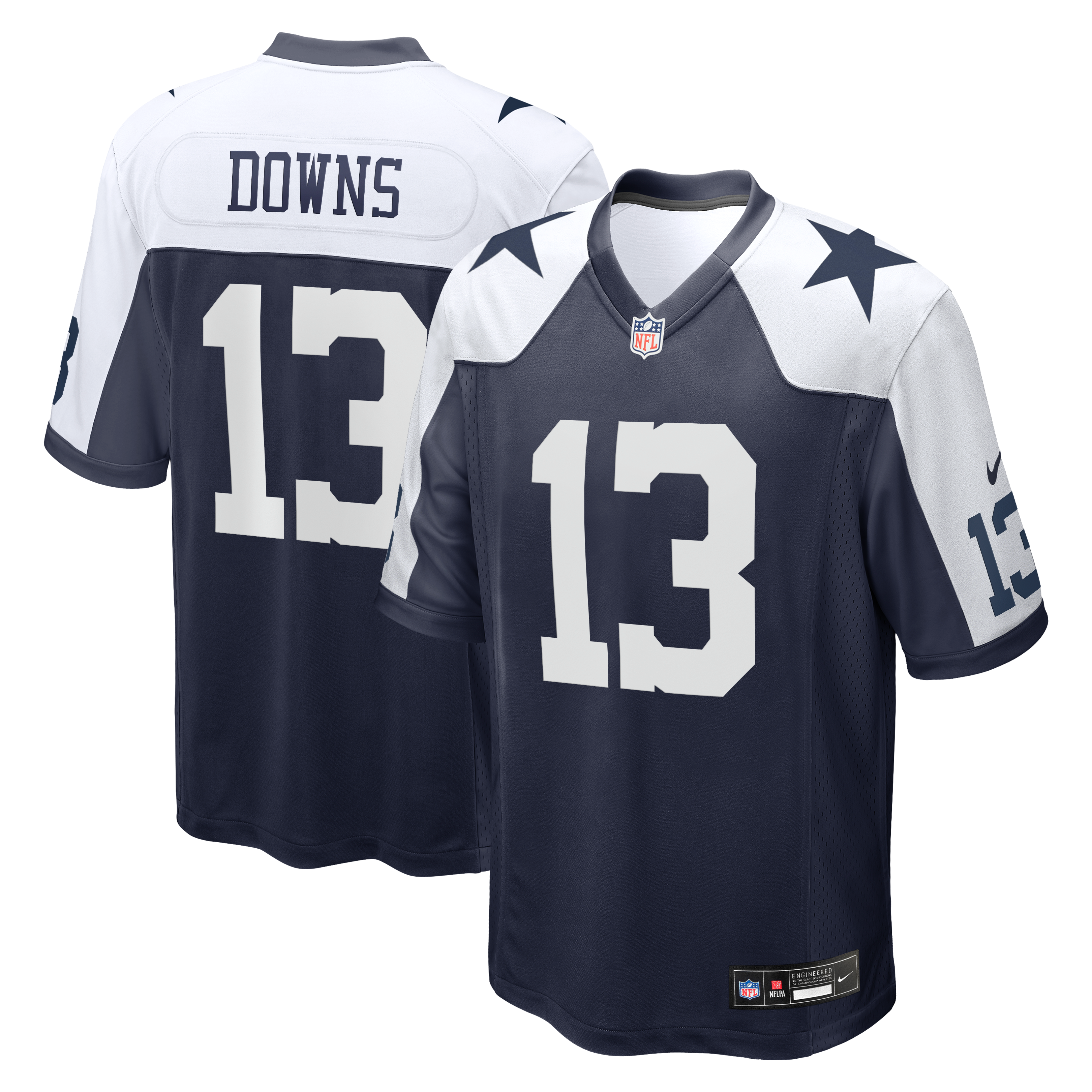 Maillot alternatif blanc Nike Caleb Downs des Dallas Cowboys pour homme
