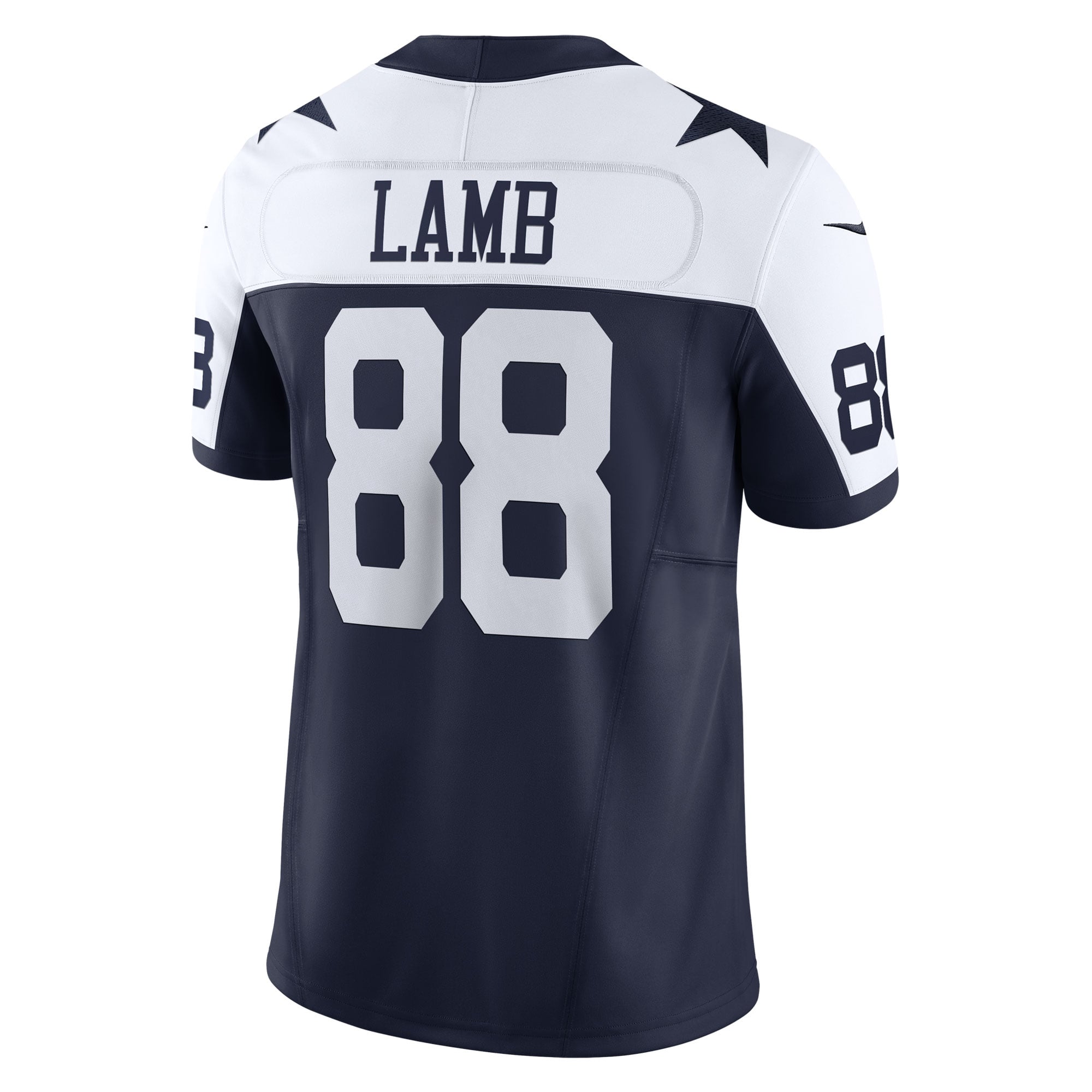 Nike CeeDee Lamb Navy pour hommes Dallas Cowboys Vapor F.U.S.E. Maillot limité