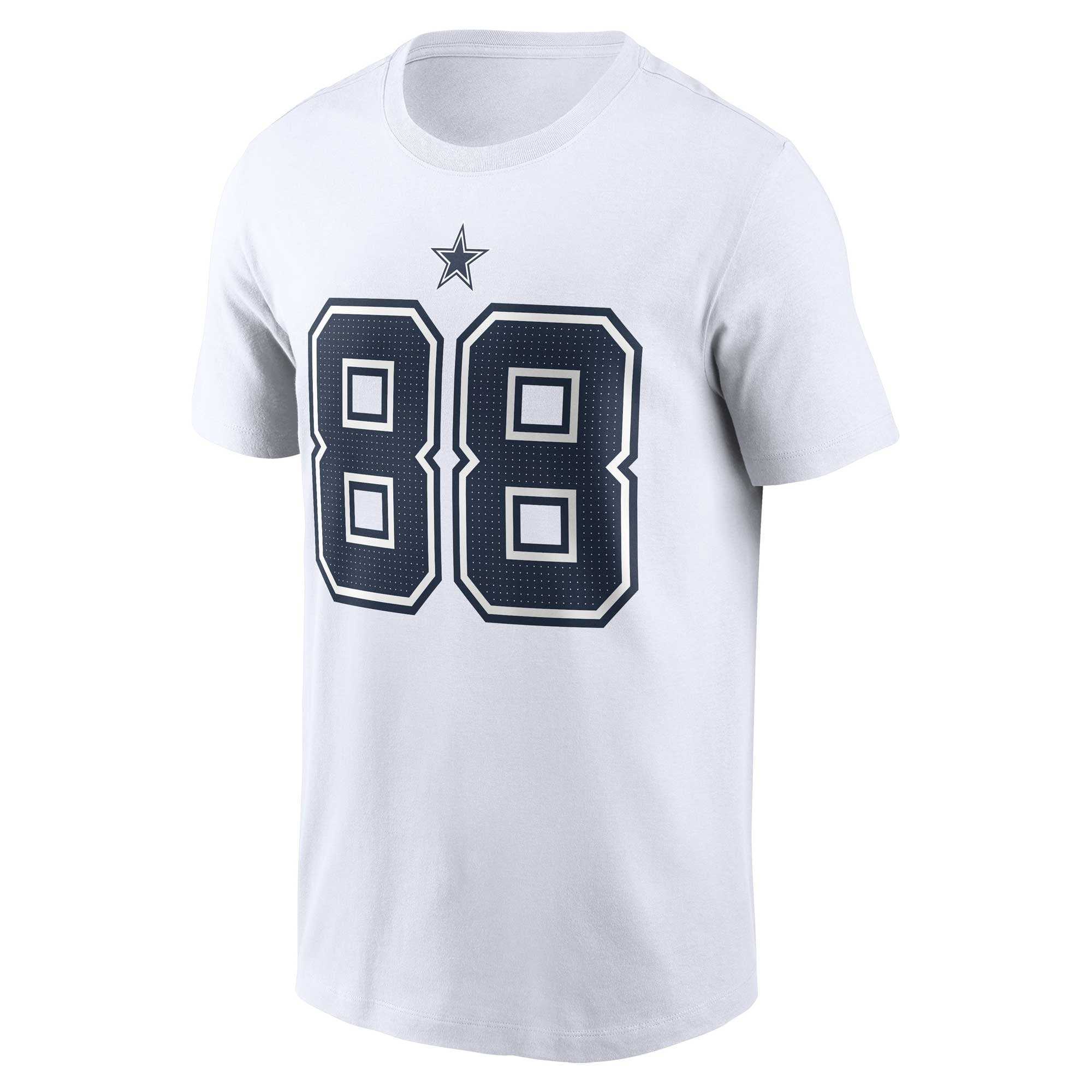 Men's Nike CeeDee Lamb White Dallas Cowboys Name & Number T-Shirt