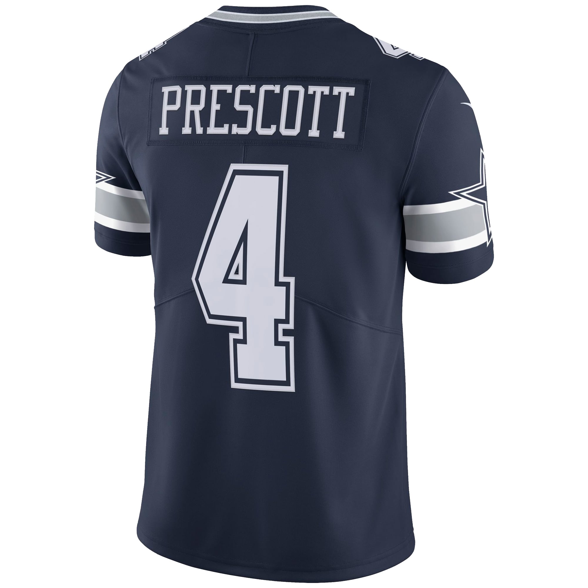 Homme Nike Dak Prescott Navy Dallas Cowboys Vapor Untouchable - Maillot limité