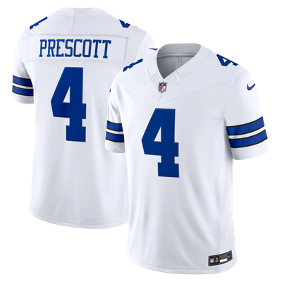 Dak Prescott Dallas Cowboys Nike Vapor F.U.S.E. Stitched Limited Jersey - White