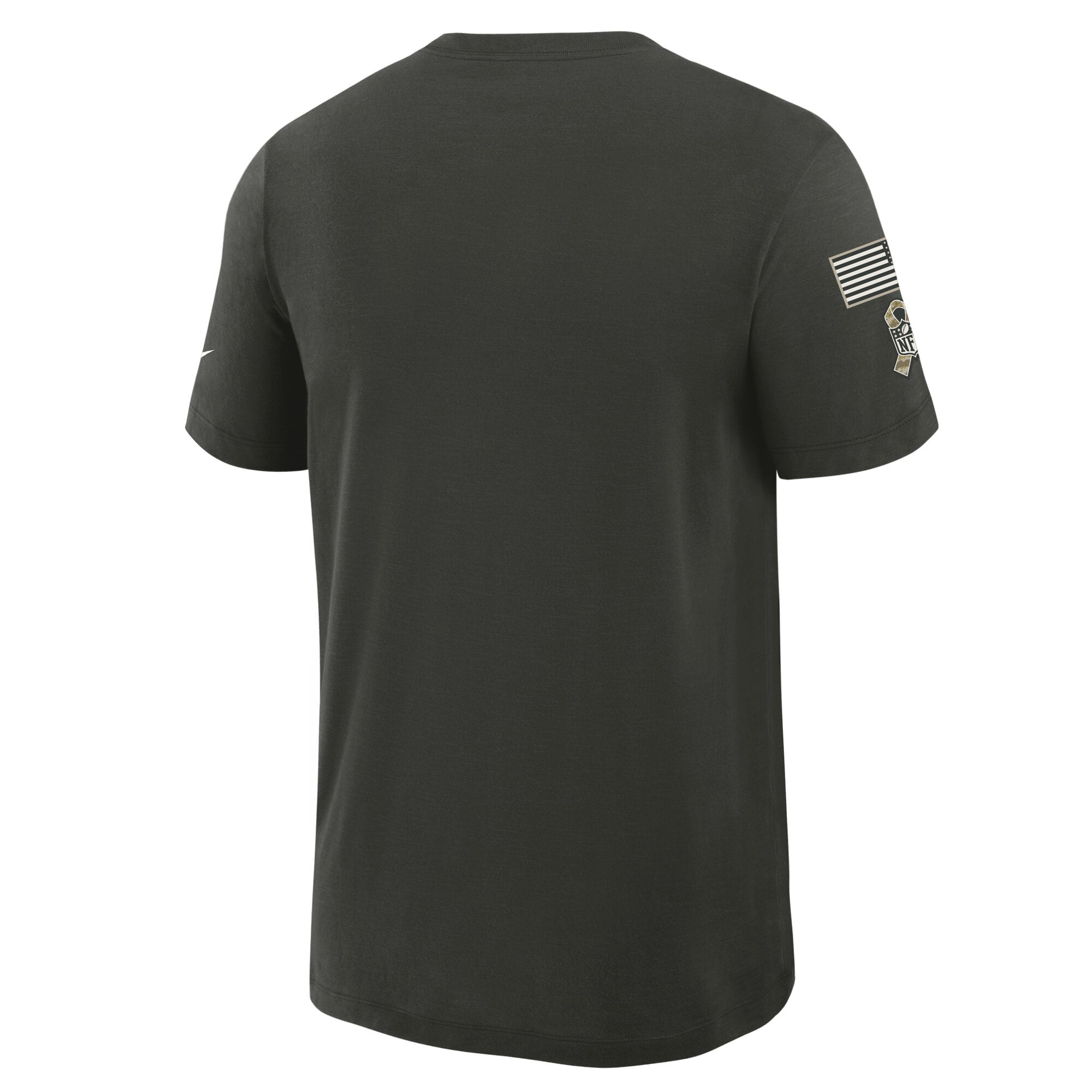 Men's Nike Forest Green Dallas Cowboys 2025 Salute to Service Sideline Slub Dri-FIT T-Shirt
