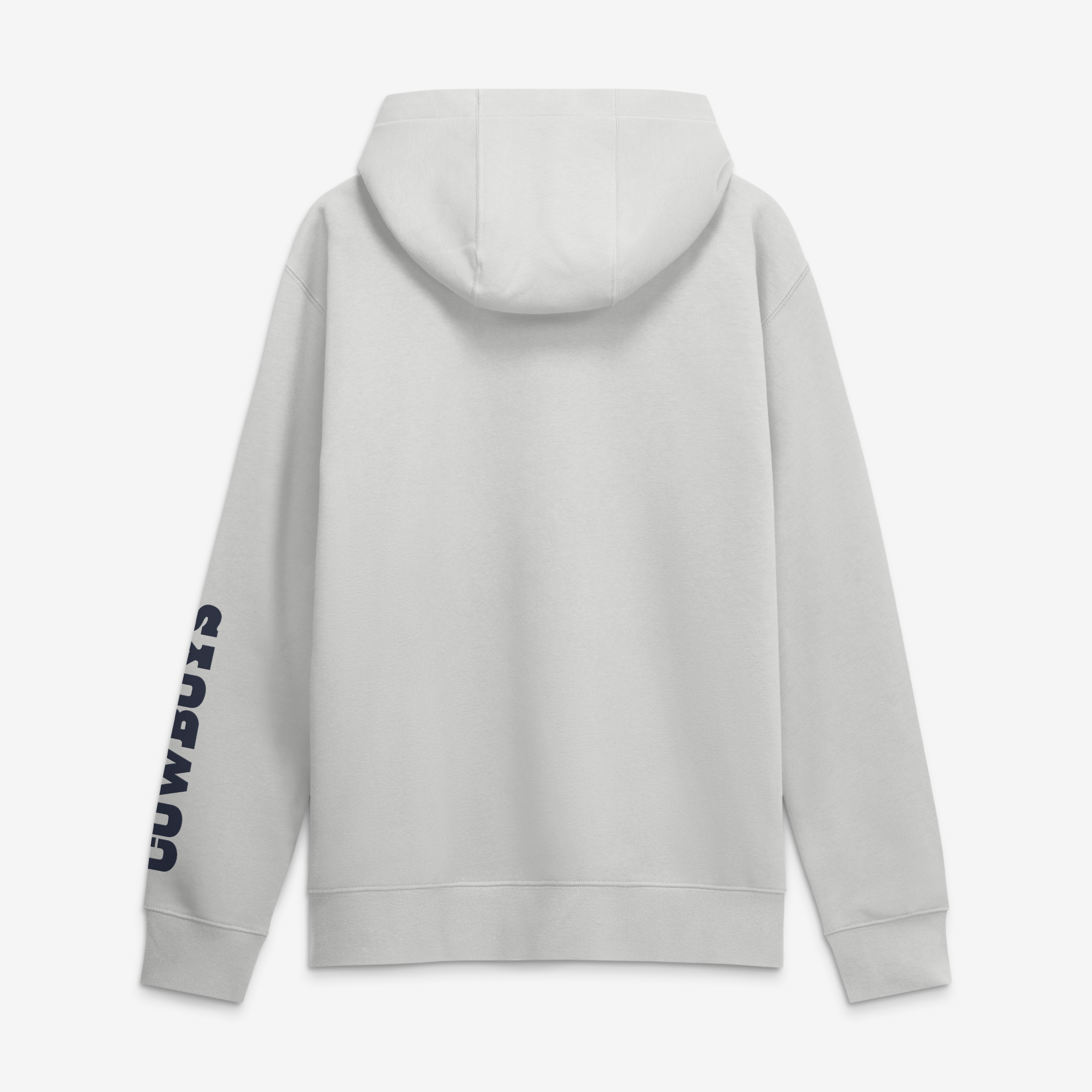 Men's Nike Gray Dallas Cowboys Cool Down Club Full-Zip Hoodie