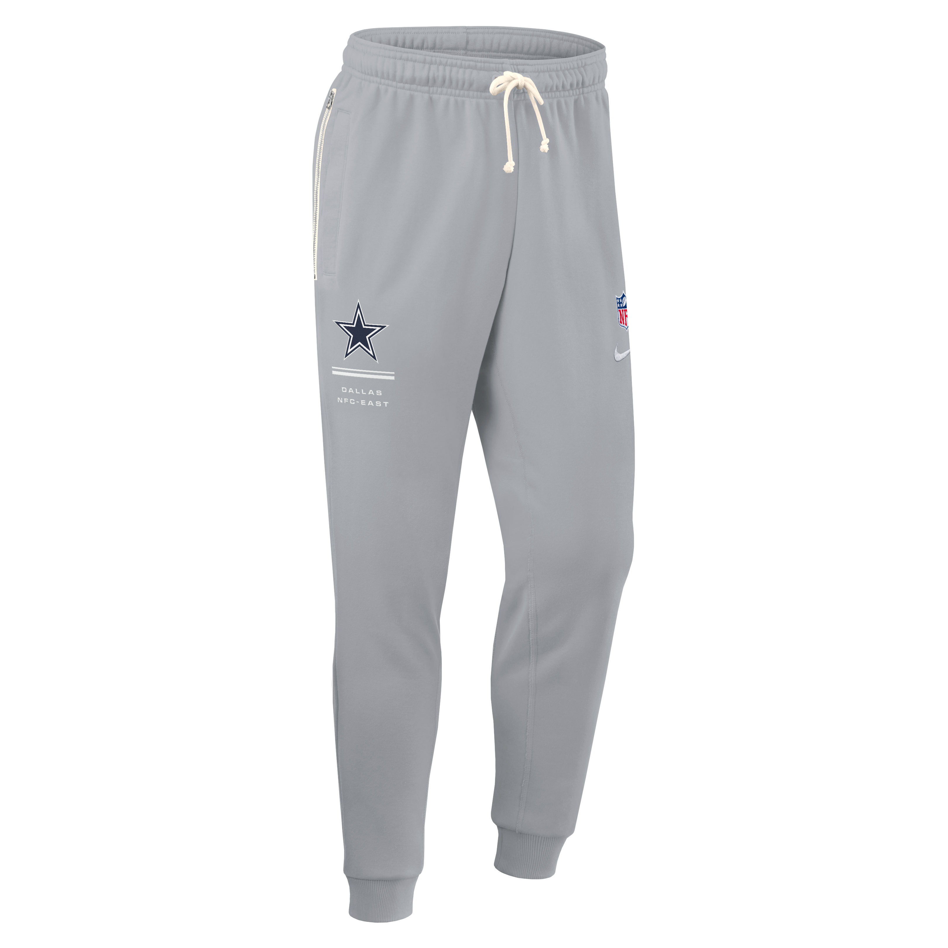 Men's Nike Gray Dallas Cowboys Sideline Standard Issue Touchback Kick Dri-FIT Taper Pants