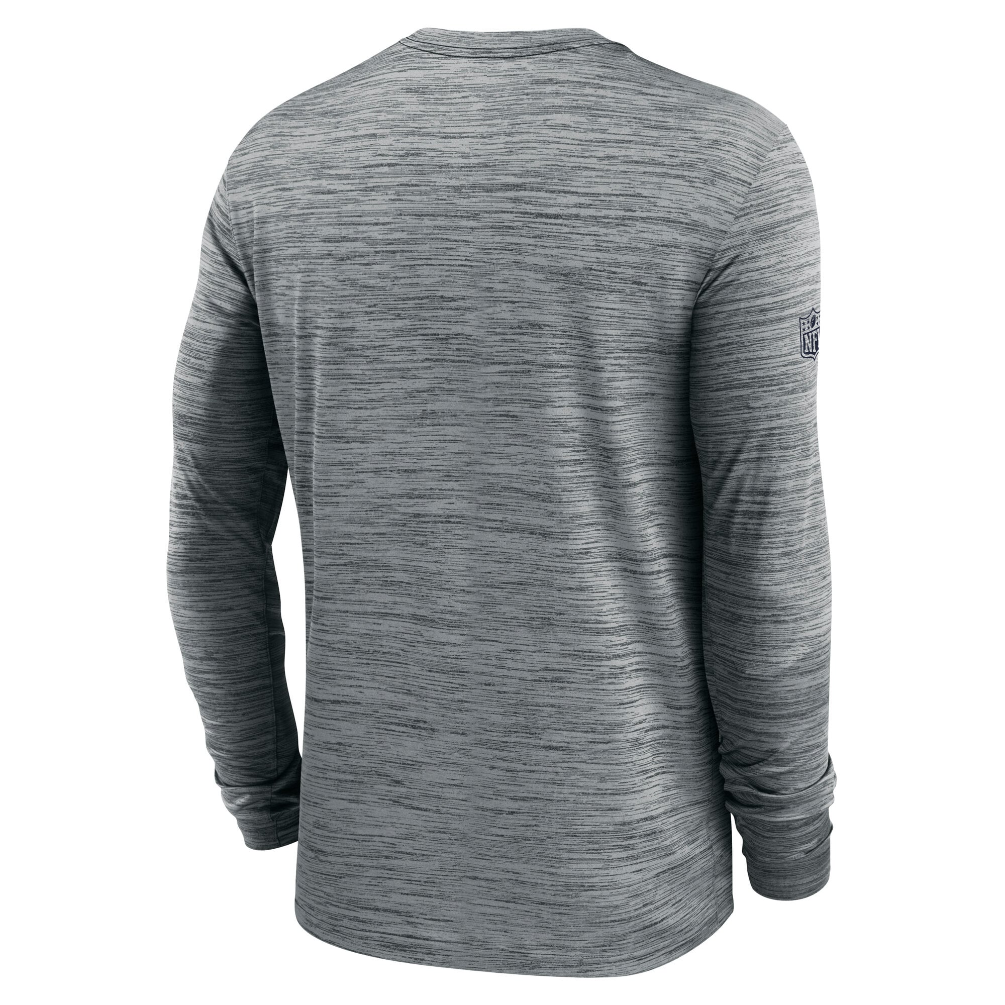 Men's Nike Gray Dallas Cowboys Sideline Velocity Dri-FIT Long Sleeve T-Shirt