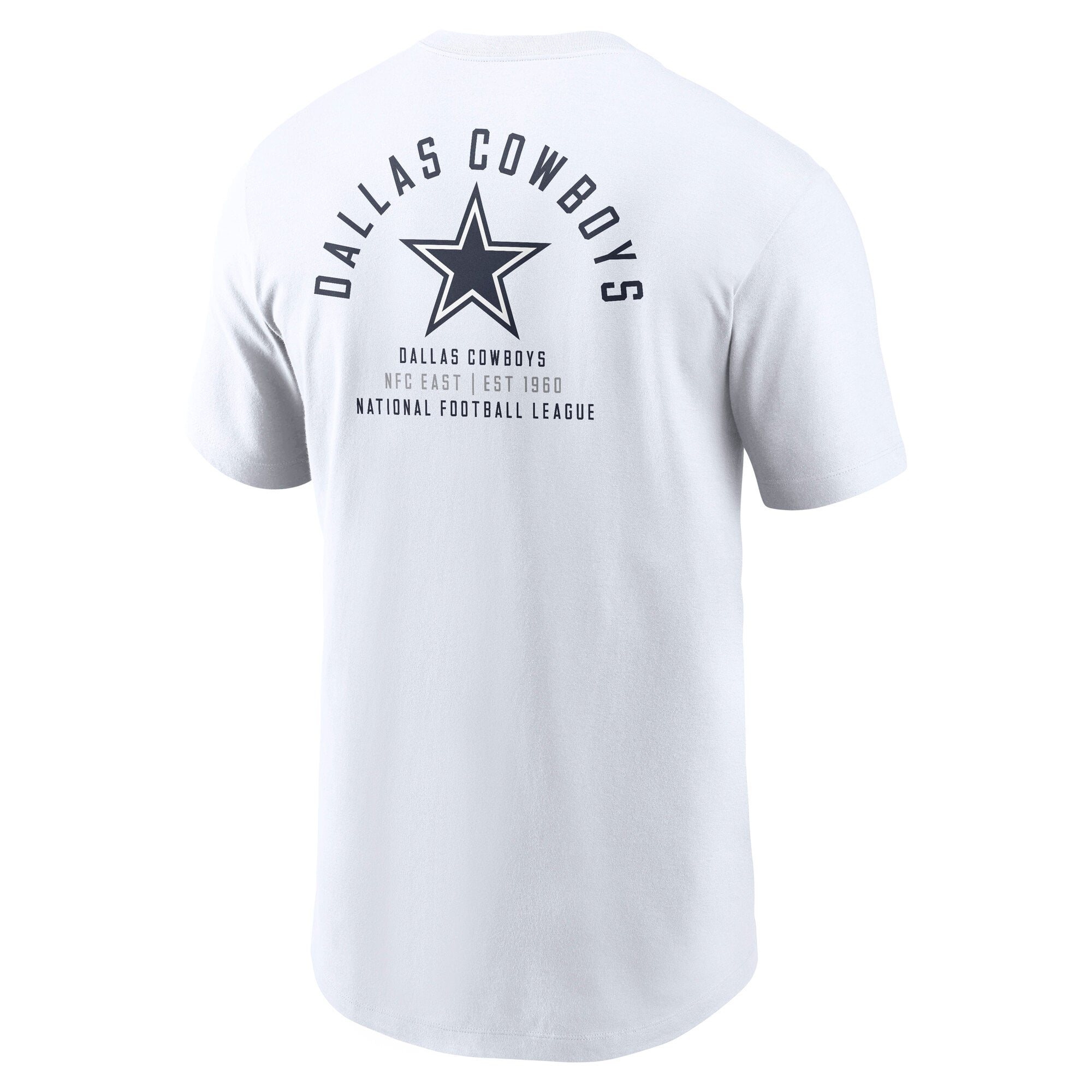 Men's Nike Gray Dallas Cowboys Split Logo T-Shirt