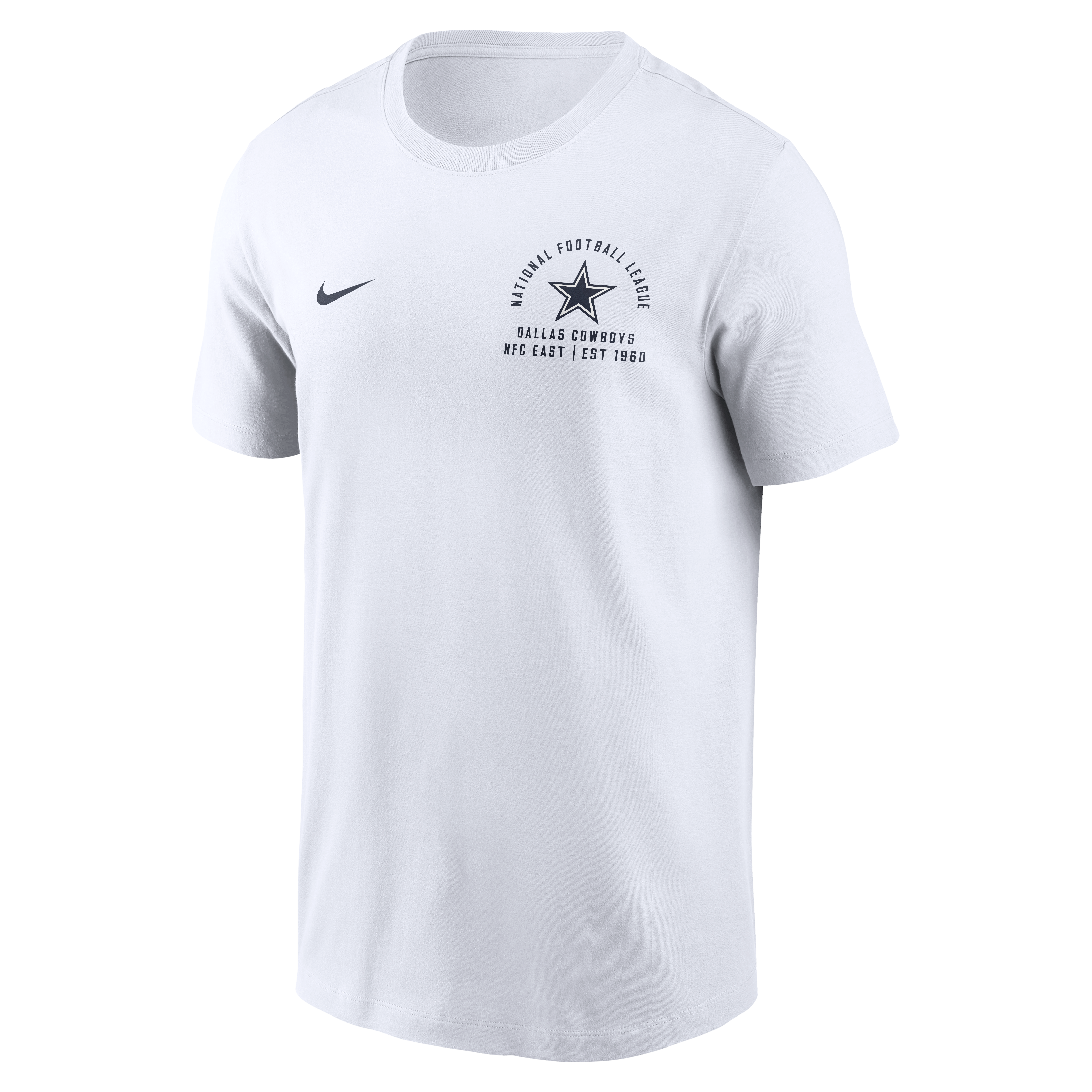Men's Nike Gray Dallas Cowboys Split Logo T-Shirt