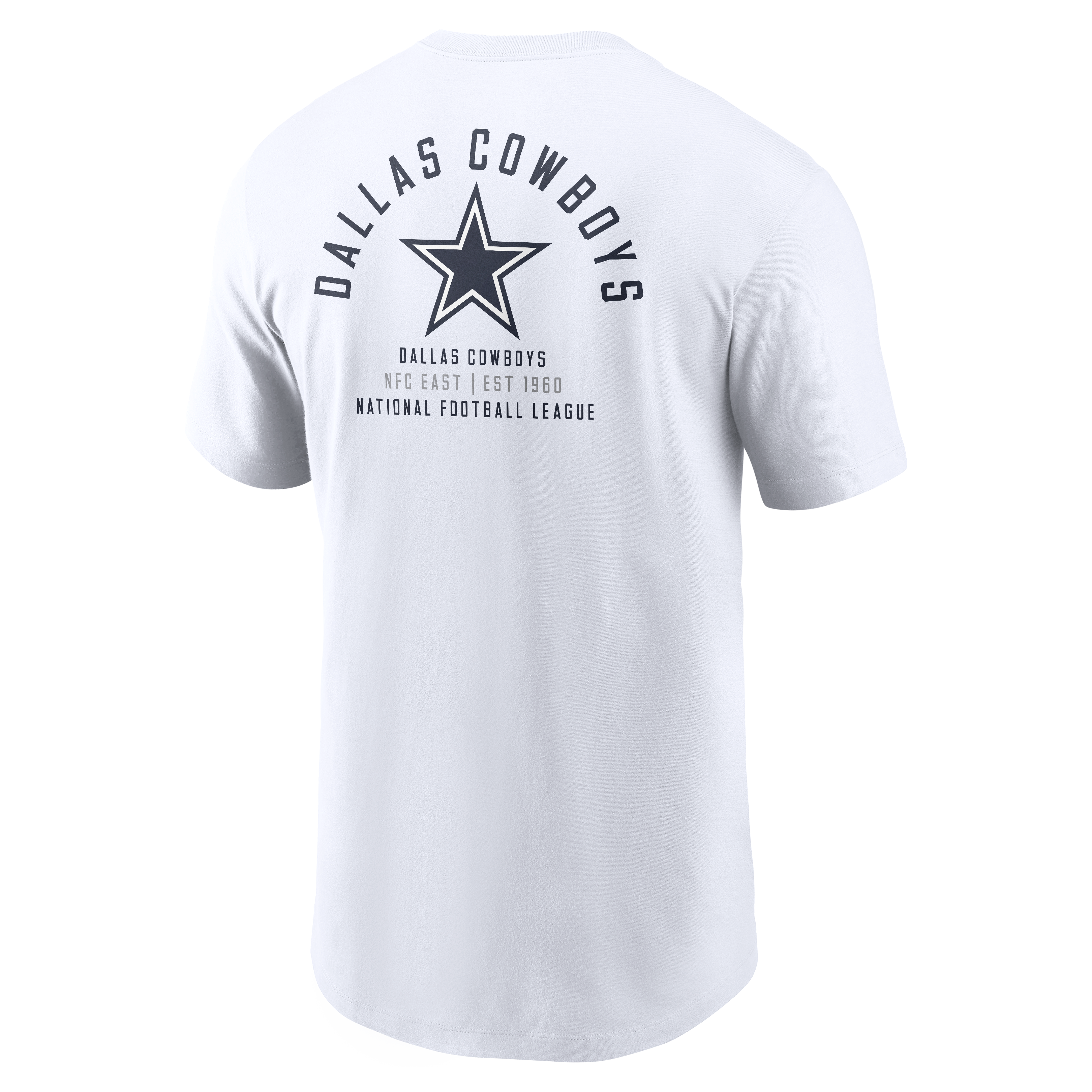Men's Nike Gray Dallas Cowboys Split Logo T-Shirt