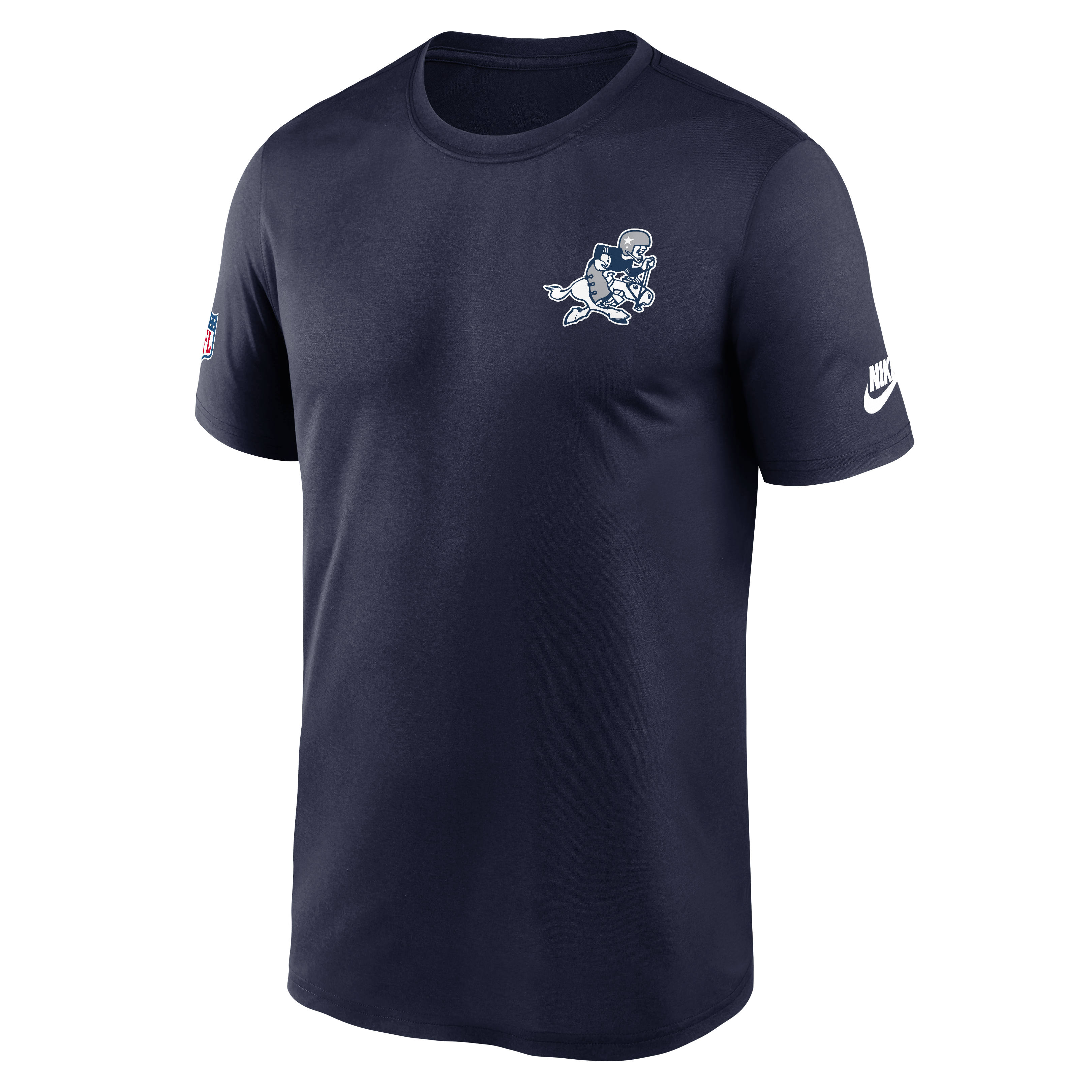 Men's Nike Navy Dallas Cowboys Alt Legend Small Logo Dri-FIT T-Shirt