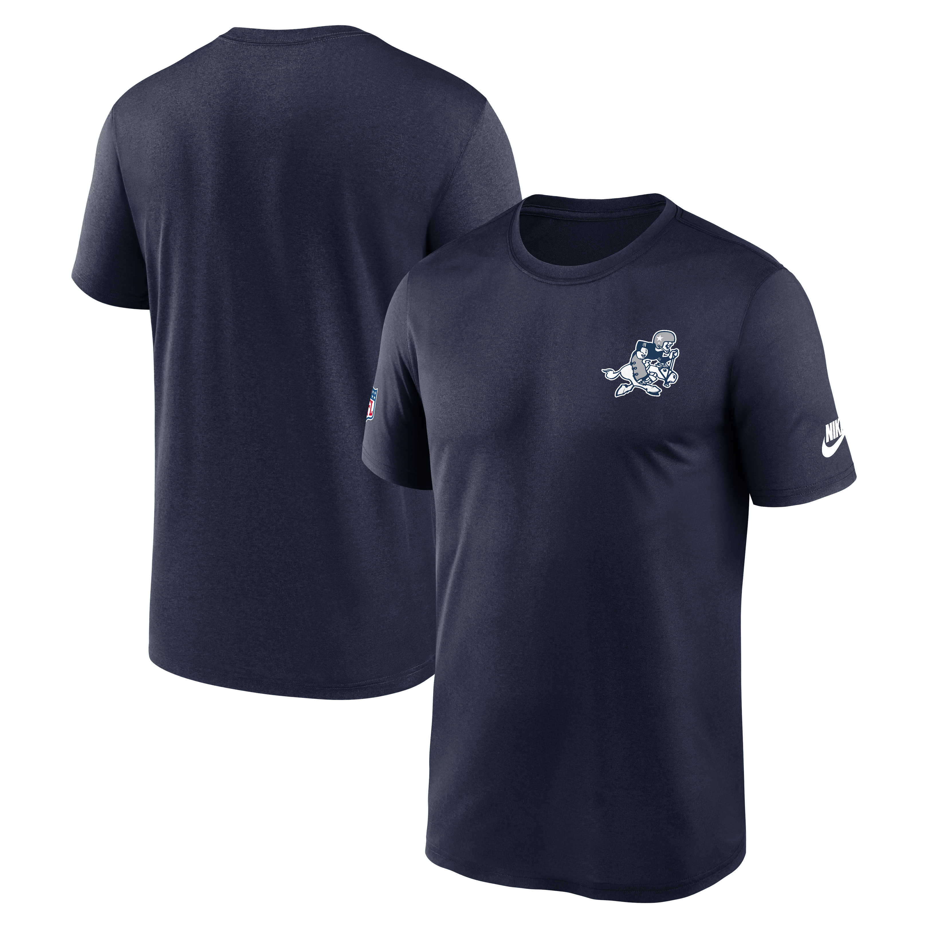 Men's Nike Navy Dallas Cowboys Alt Legend Small Logo Dri-FIT T-Shirt