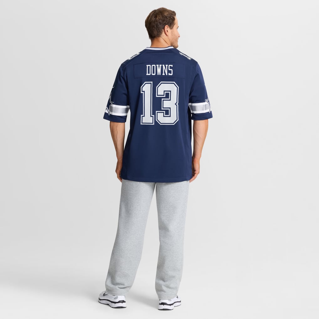 Men's Nike Navy Dallas Cowboys Caleb Downs Team Game Jersey