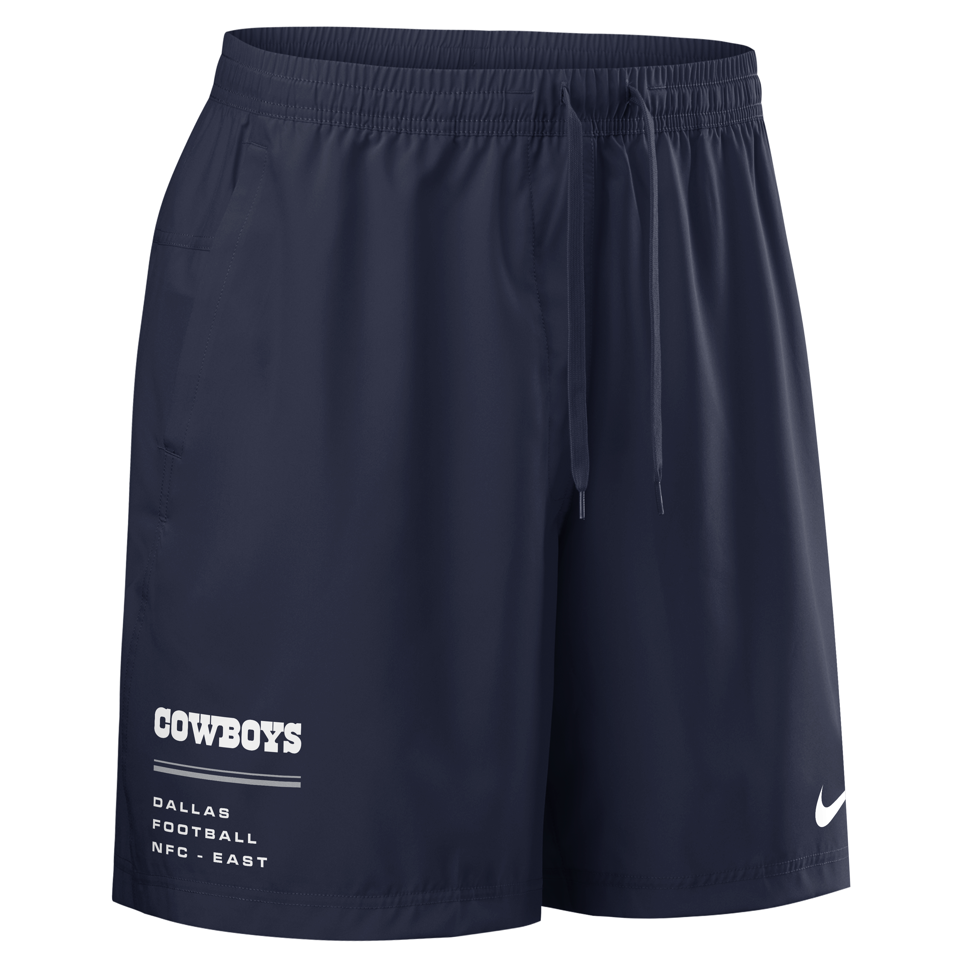 Men's Nike Navy Dallas Cowboys Form Dri-FIT Shorts