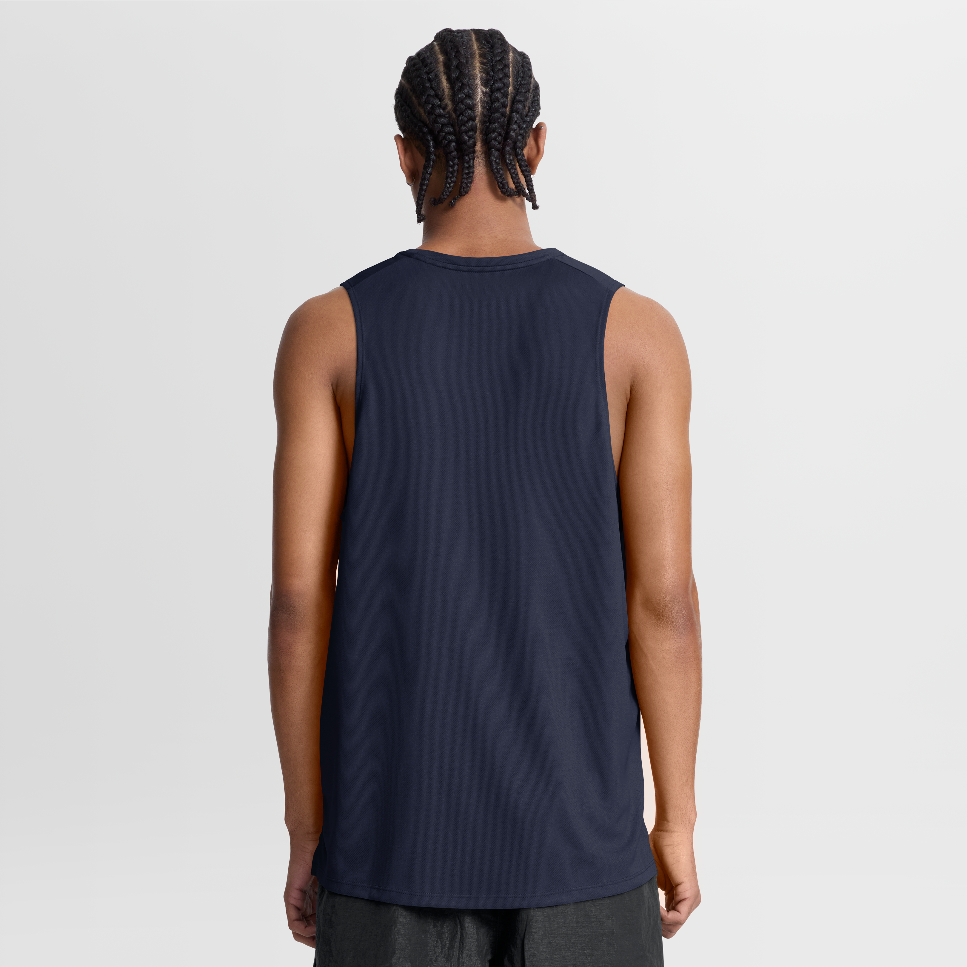 Men's Nike Navy Dallas Cowboys Kickoff Miler Dri-FIT Tank Top