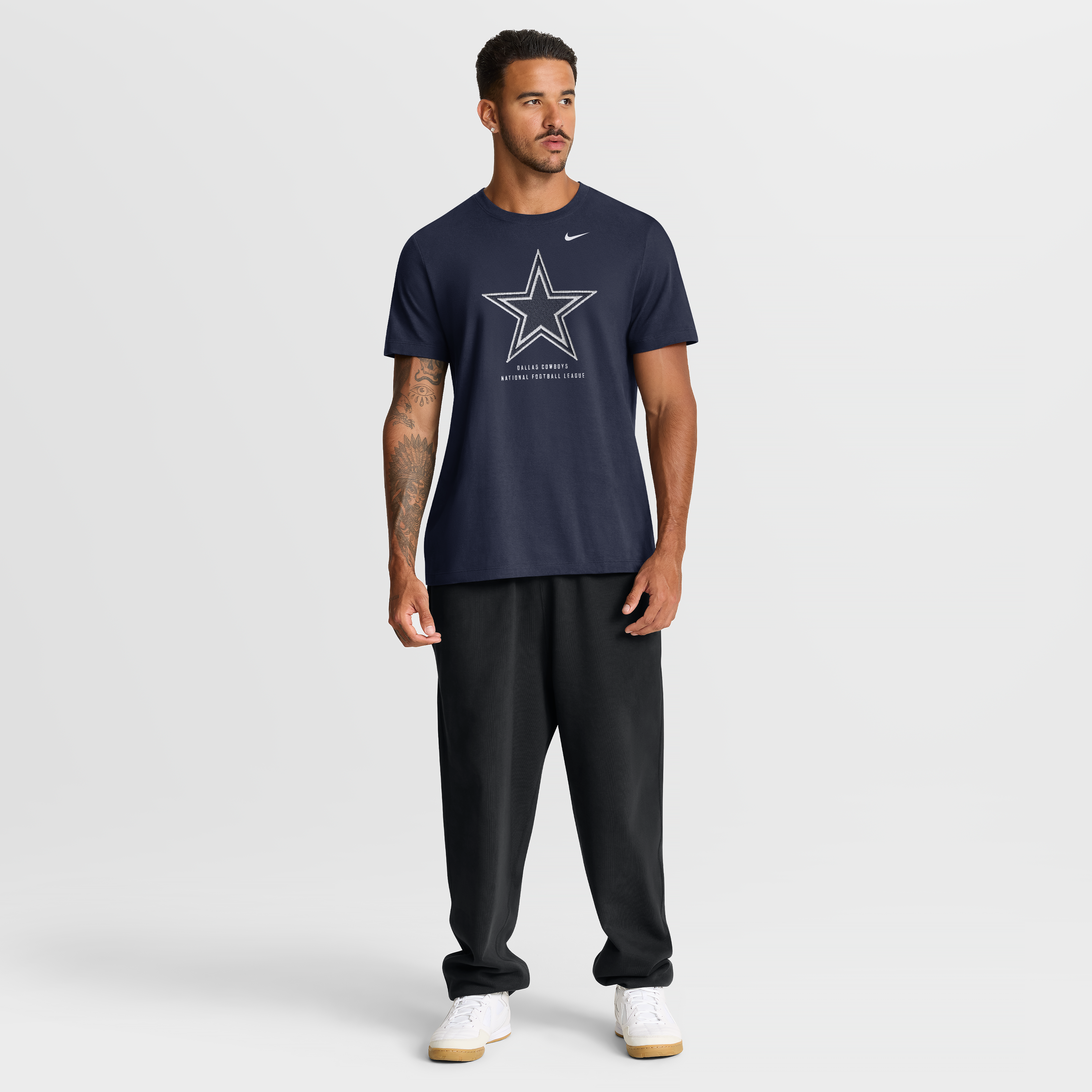T-shirt Nike bleu marine Dallas Cowboys pour homme