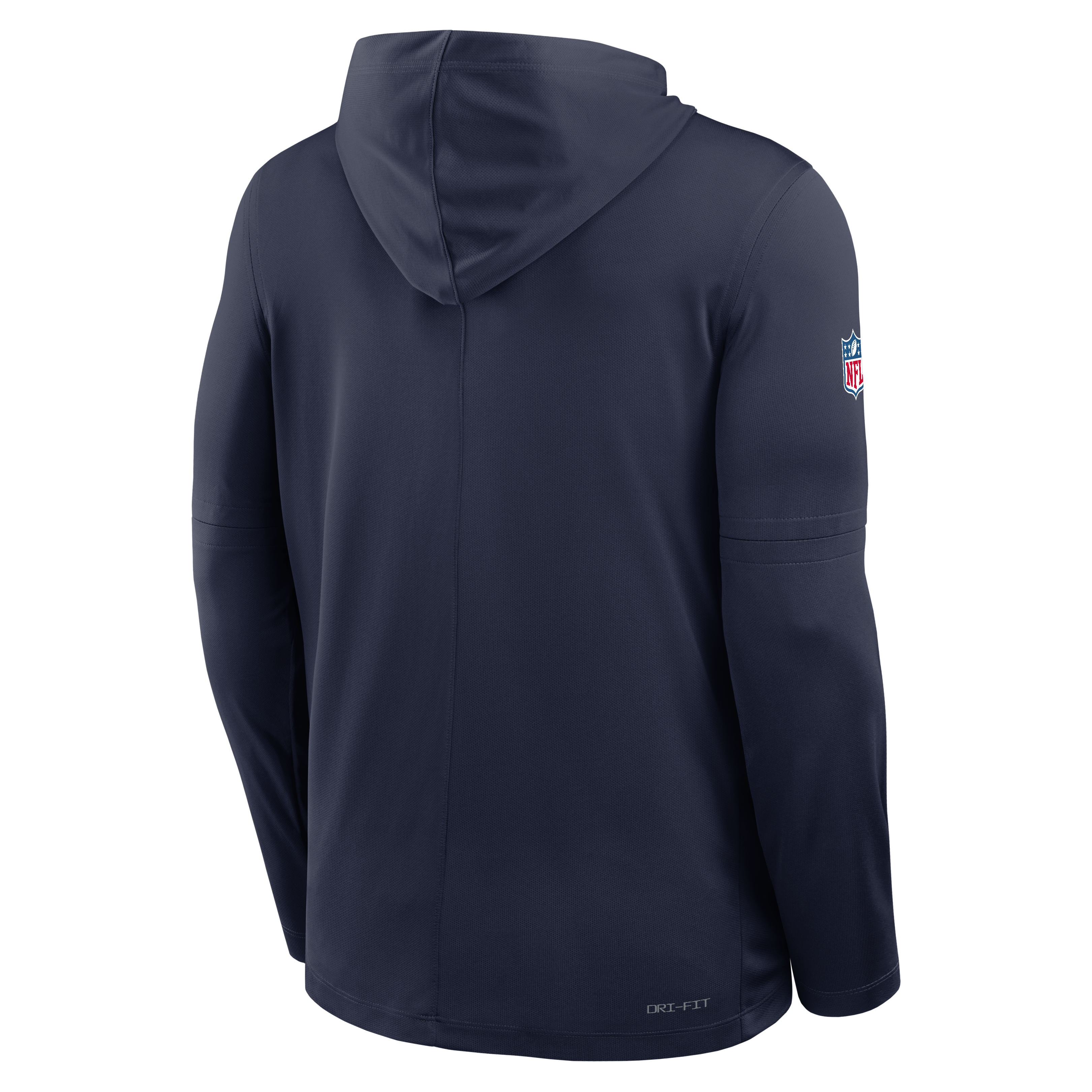 Men's Nike Navy Dallas Cowboys Sideline Alternate Lightweight Long Sleeve Hooded Dri-FIT T-Shirt