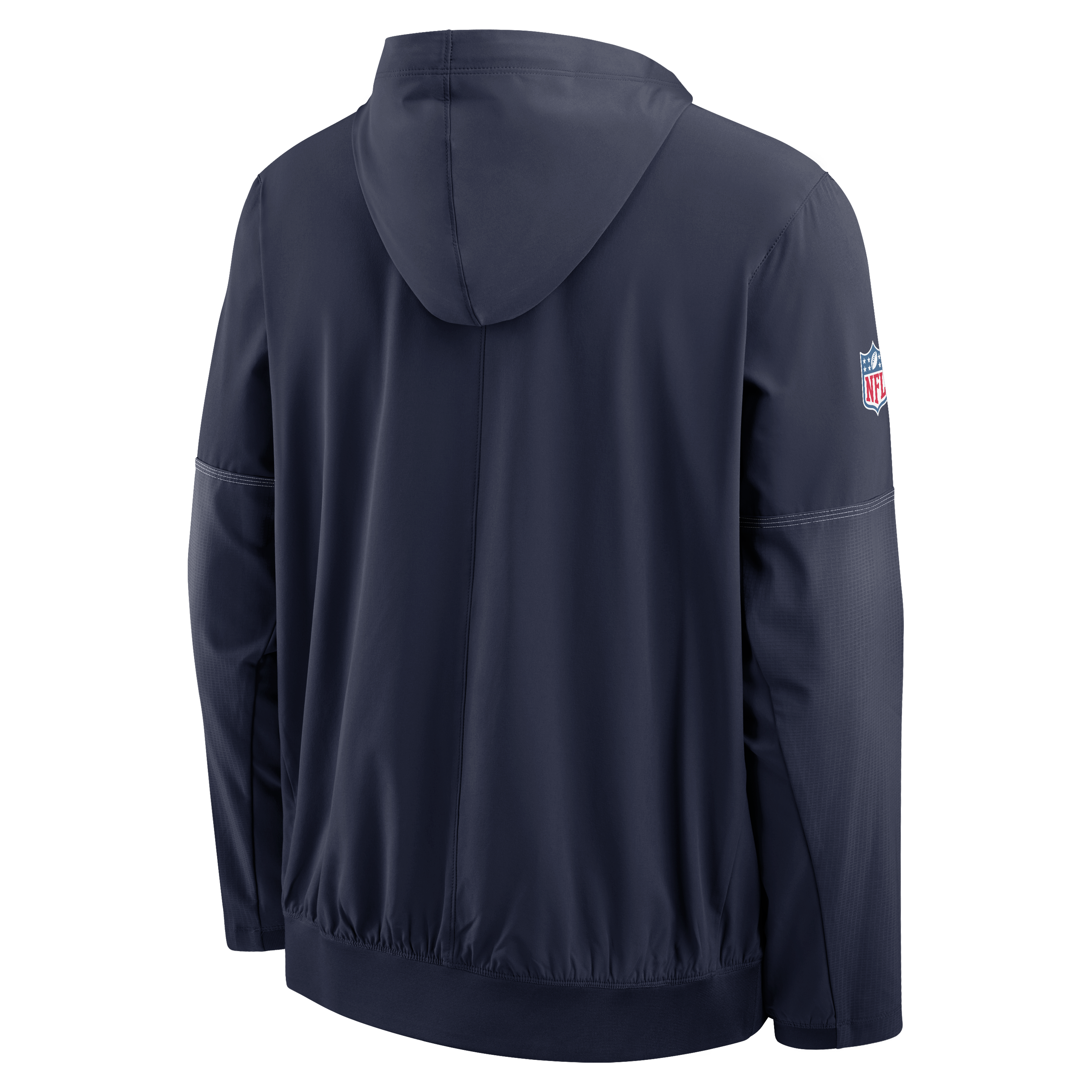 Men's Nike Navy Dallas Cowboys Sideline Broken Rules Alternate Anorak Half-Zip Hooded Jacket
