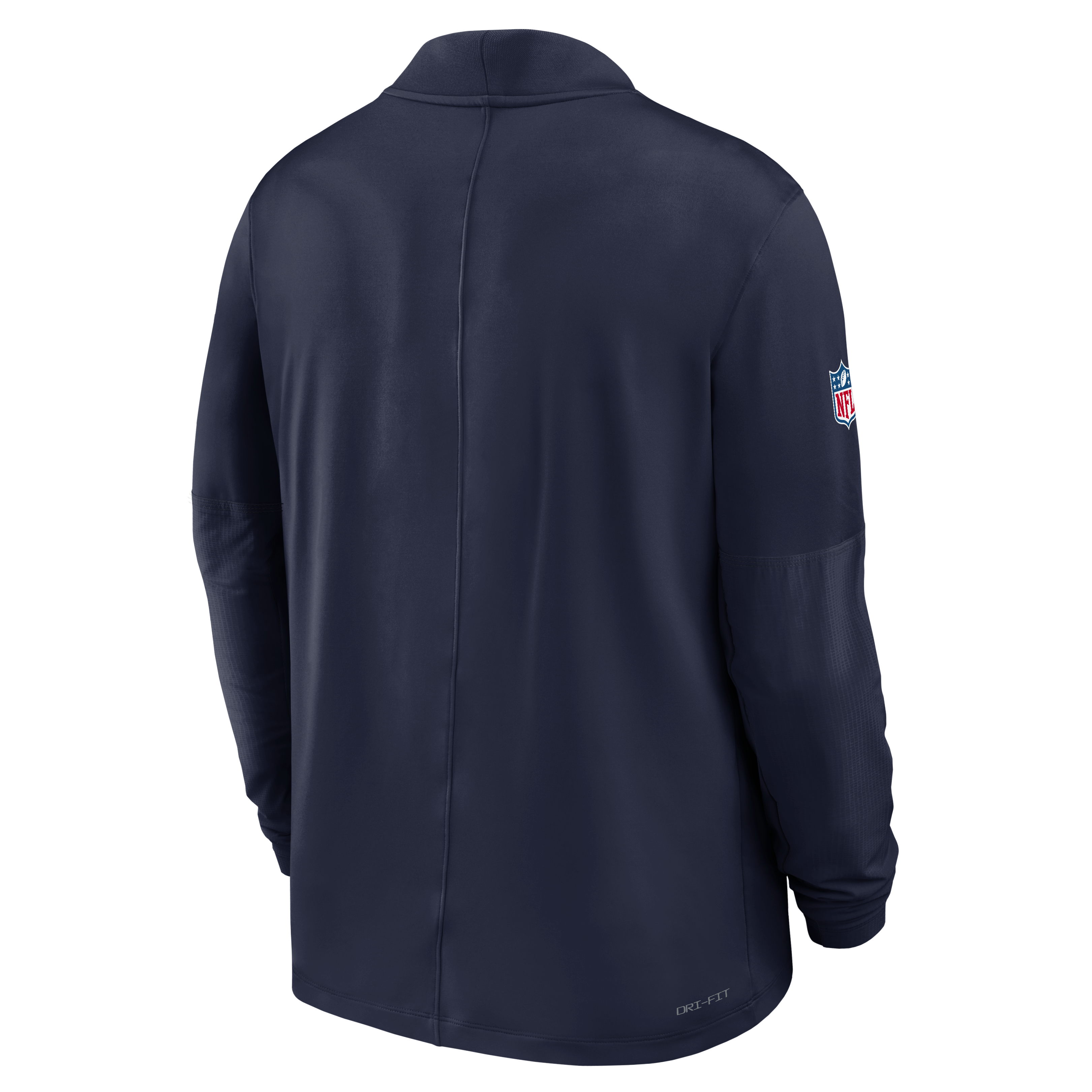 Men's Nike Navy Dallas Cowboys Sideline Logo Glory Midweight Dri-FIT Half-Zip Pullover