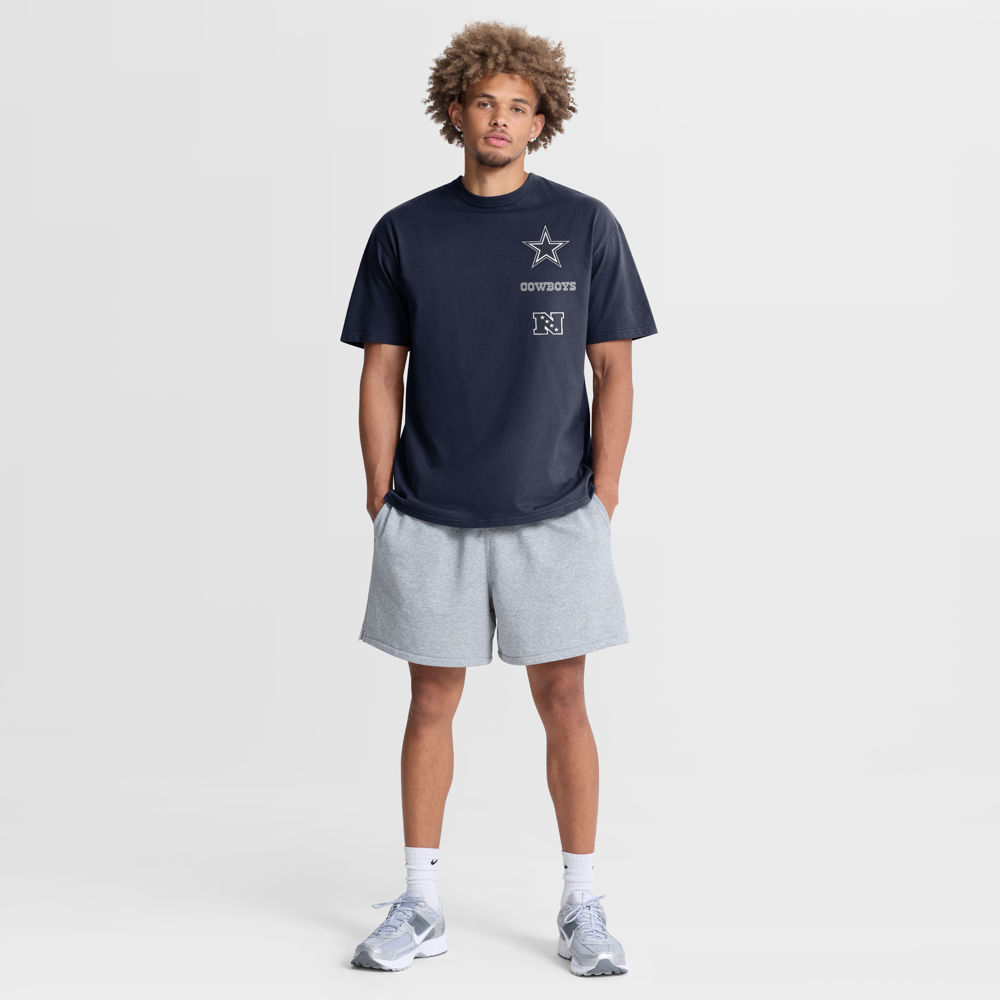 Men's Nike Navy Dallas Cowboys The Forward Heavyweight Max90 T-Shirt
