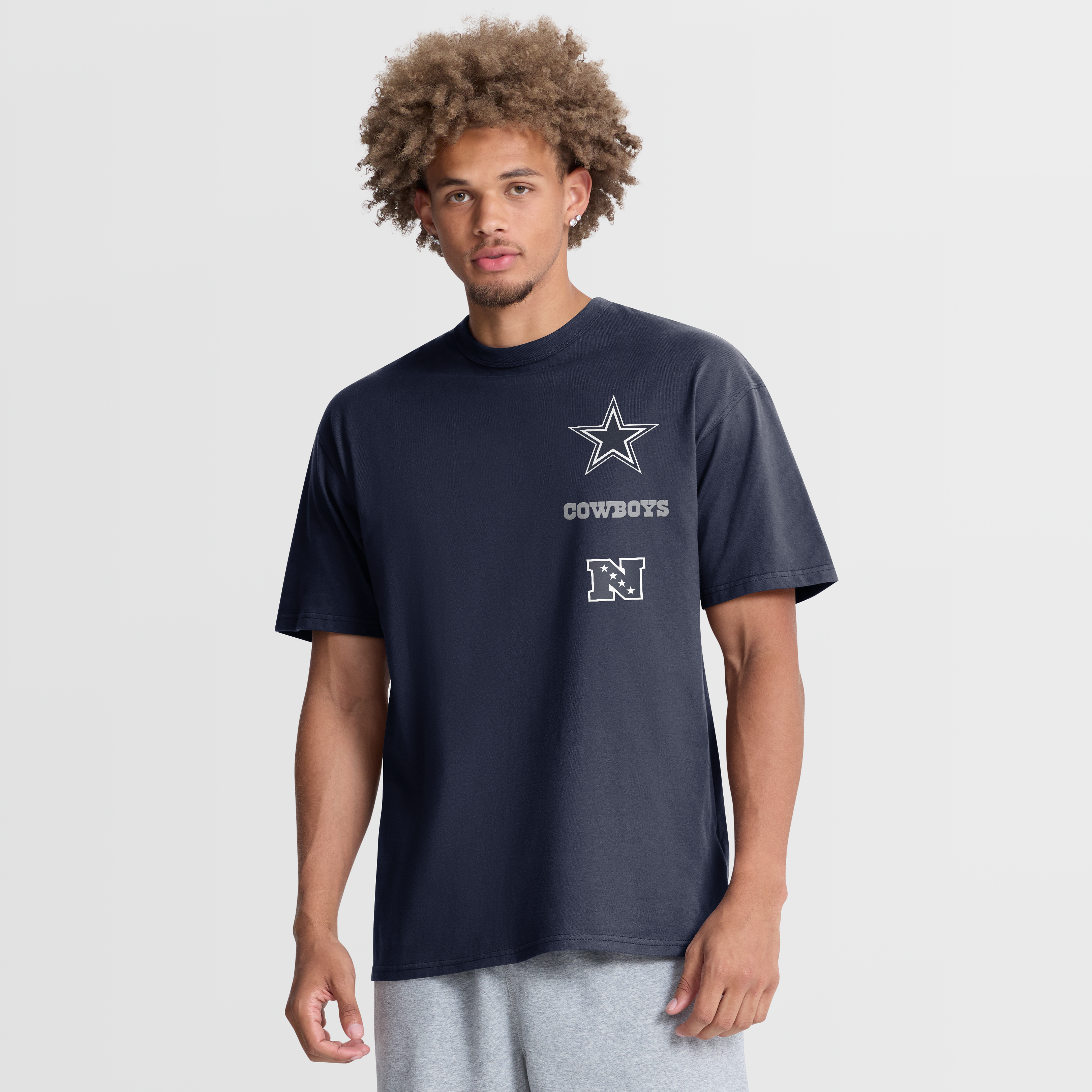 Men's Nike Navy Dallas Cowboys The Forward Heavyweight Max90 T-Shirt