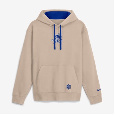 Dallas Cowboys Nike Rewind Club Hoodie - Sand
