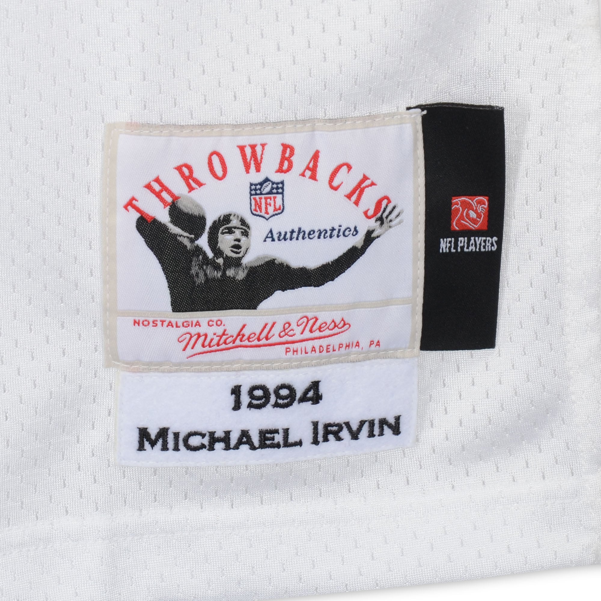Michael Irvin Dallas Cowboys Autographed Mitchell & Ness White Alternate Authentic Jersey