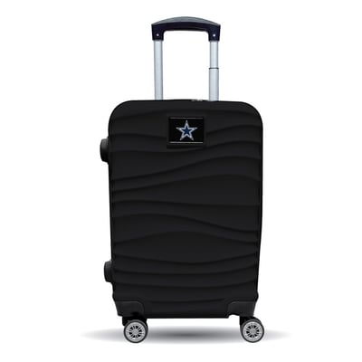 Dallas Cowboys MOJO Black Color Blitz Carry-On Hardcase Spinner Luggage

