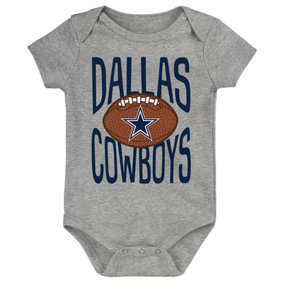  Dallas Cowboys Outerstuff Newborn For the Ball Creeper - Dark Grey