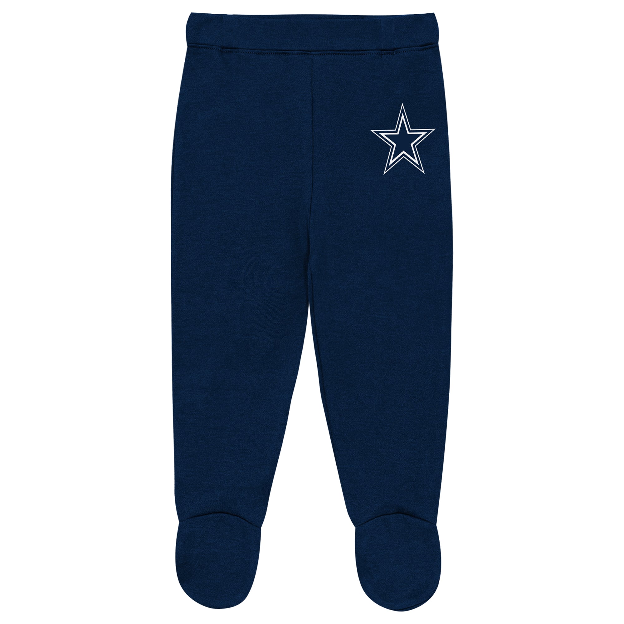 Newborn Outerstuff  Natural Dallas Cowboys Huddles and Giggles Three-Piece Set