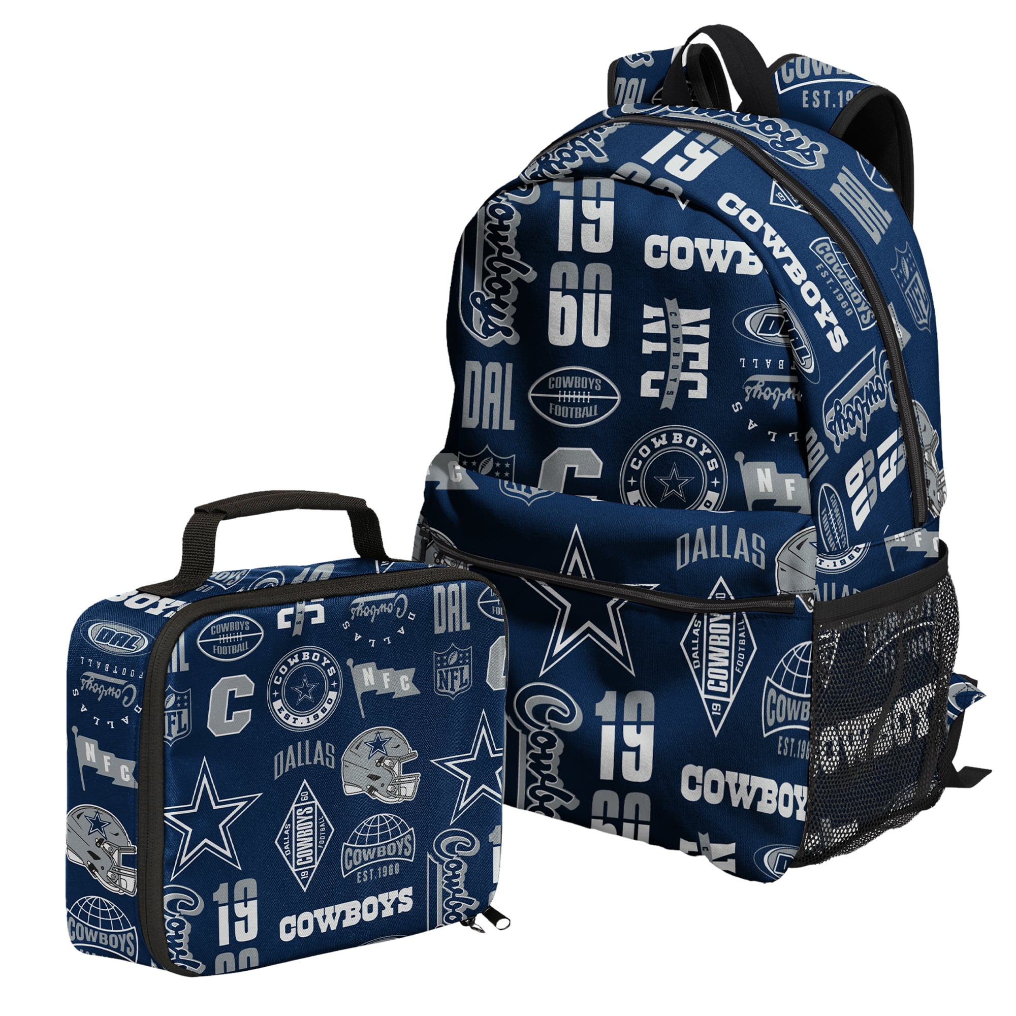 Outerstuff Dallas Cowboys Backpack and Lunchbox Set