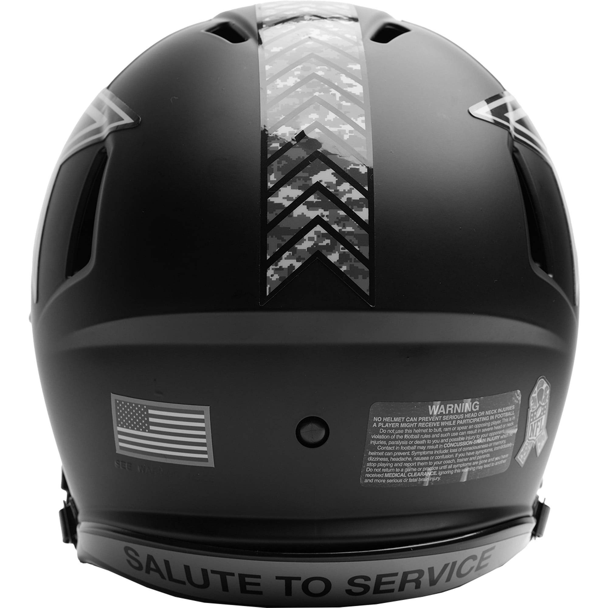 Casque authentique Riddell Dallas Cowboys 2026 Salute to Service Speed