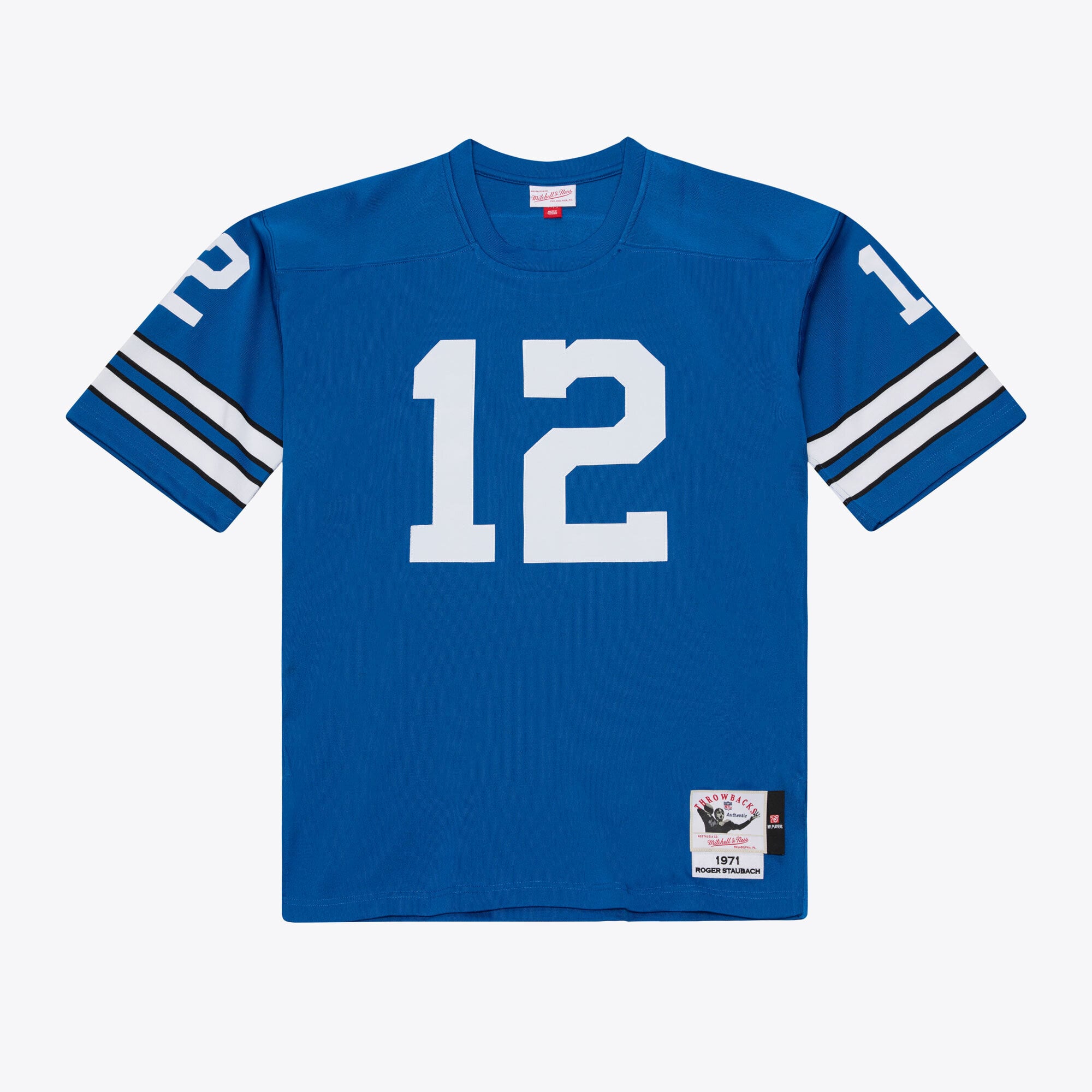 Roger Staubach Dallas Cowboys Navy Authentic Jersey