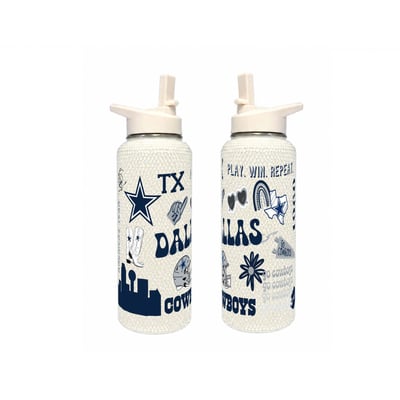 Dallas Cowboys The Memory Company 34oz. Bling Quencher Bottle