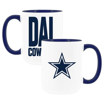 Dallas Cowboys The Memory Company Two-Piece 15oz. Coffee Mug Set