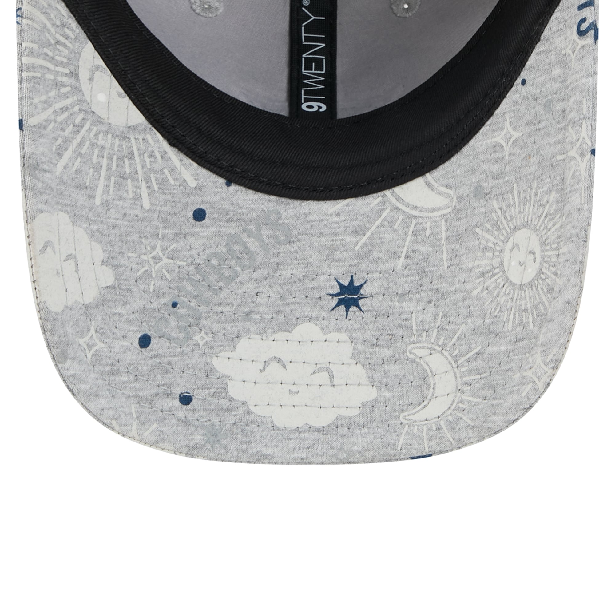 Casquette ajustable New Era pour tout-petit, grise, Dallas Cowboys Sky 9TWENTY