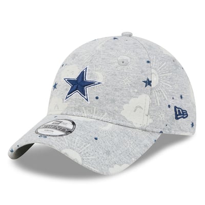  Dallas Cowboys New Era Toddler Sky 9TWENTY Adjustable Hat - Gray