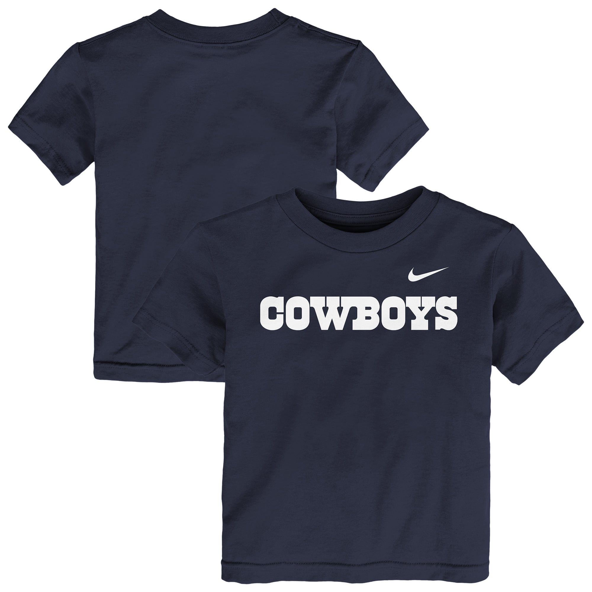 Toddler Nike  Navy Dallas Cowboys Wordmark T-Shirt