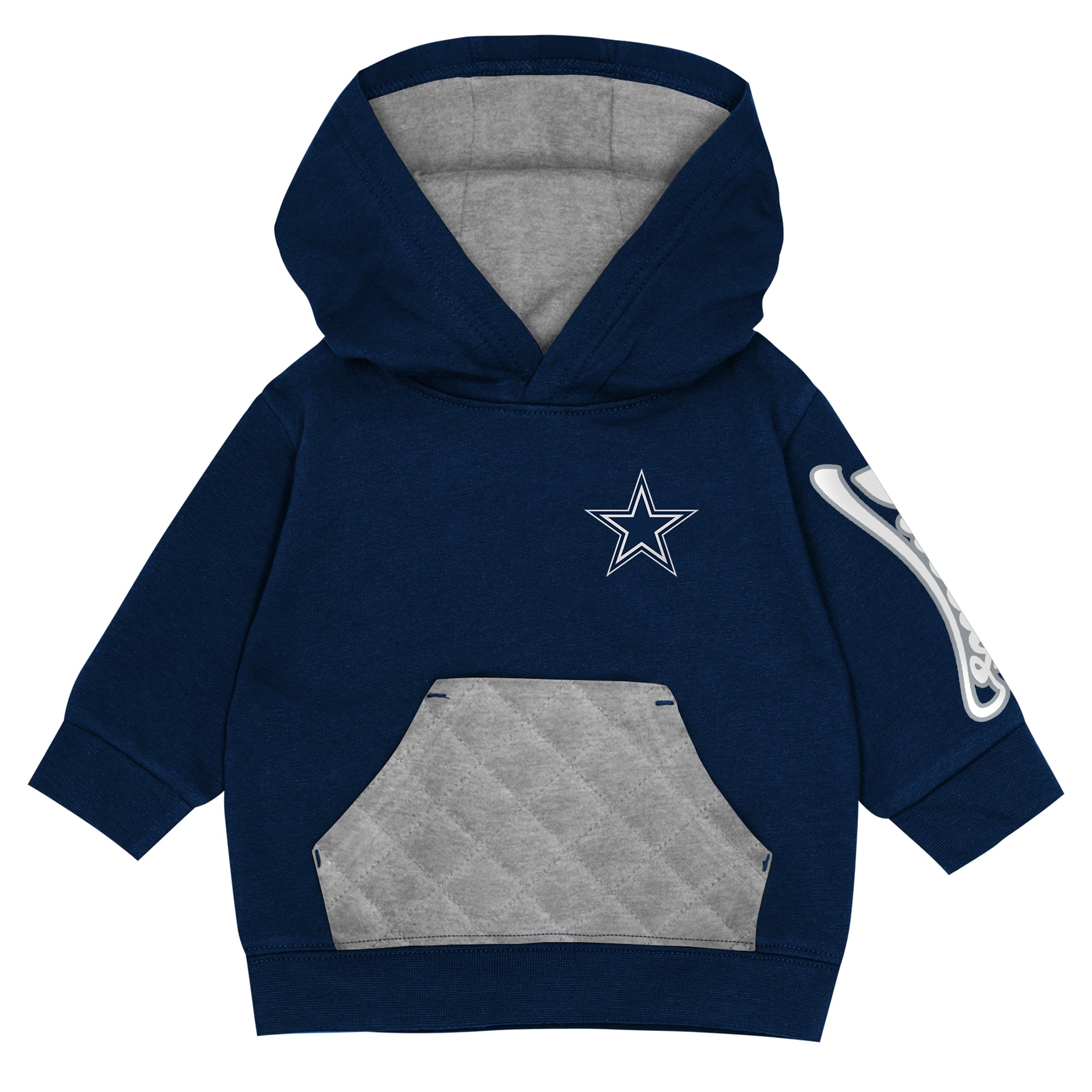 Ensemble deux pièces en polaire Outerstuff bleu marine Dallas Cowboys Drive Stopper pour tout-petit