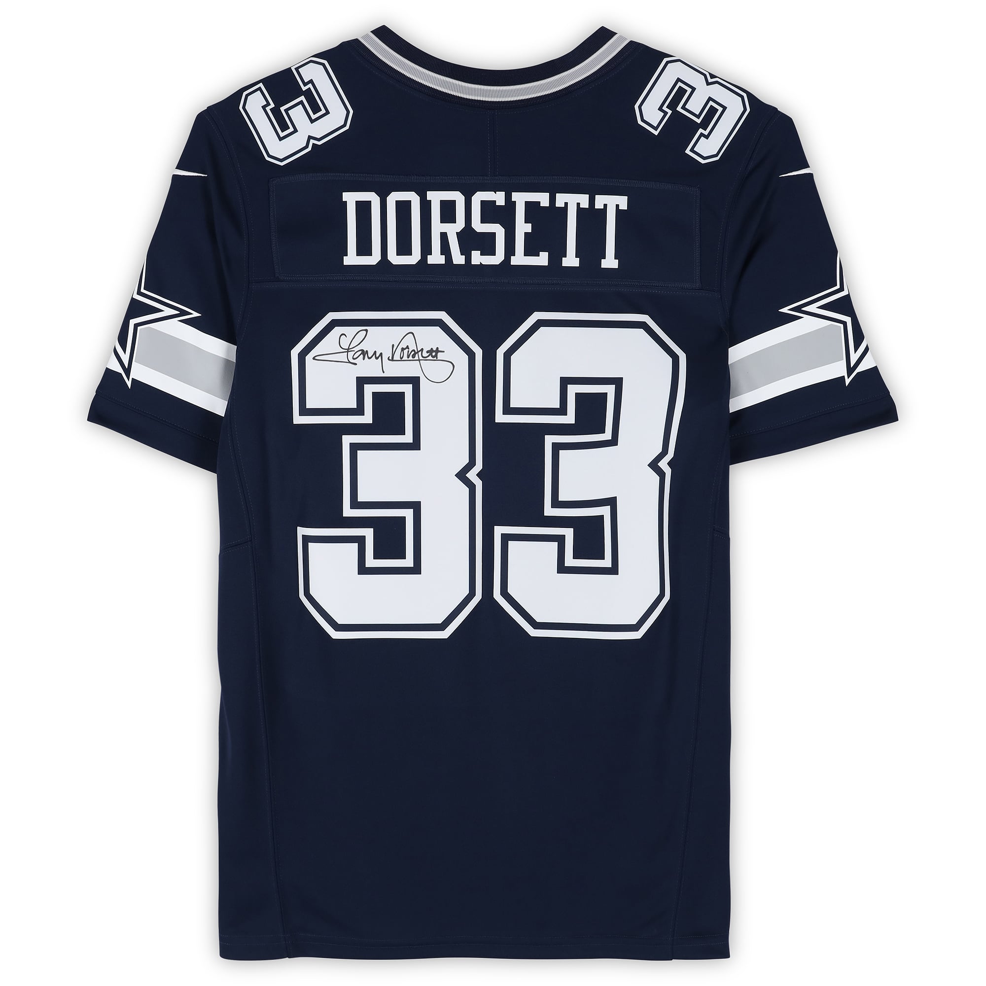 Tony Dorsett Dallas Cowboys Autographed Navy Nike Limited Jersey
