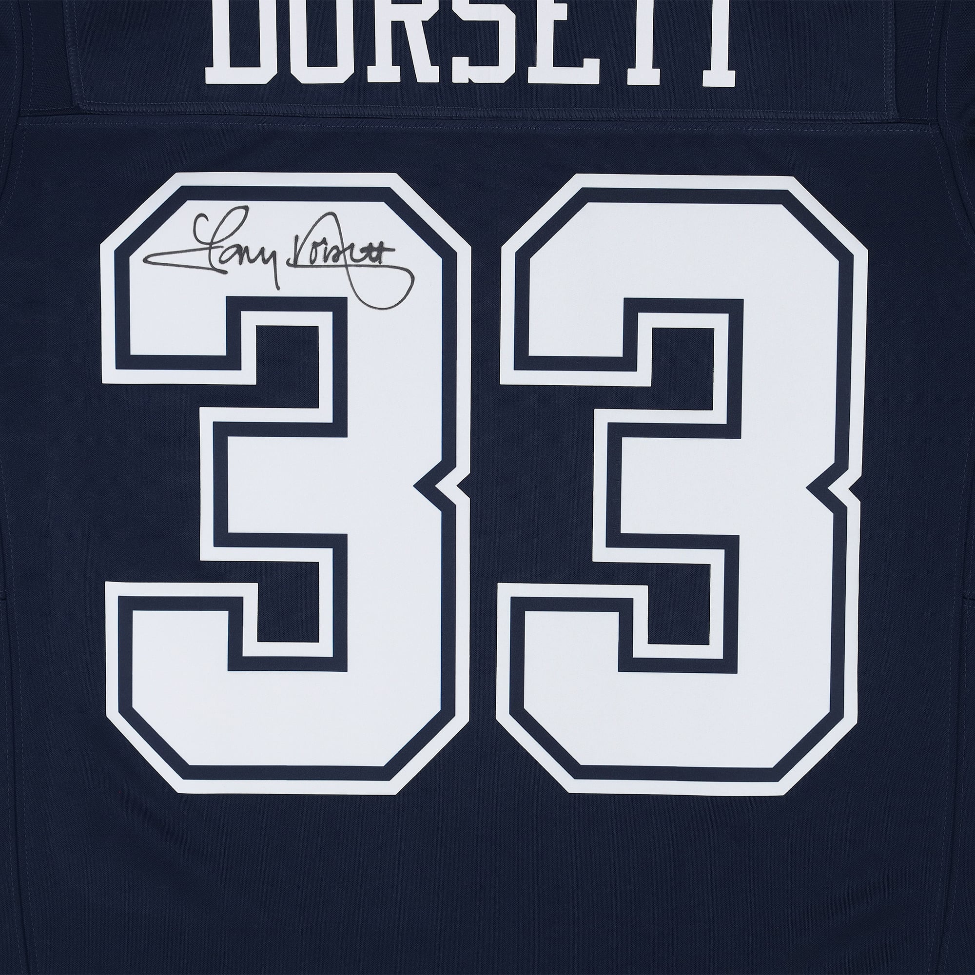 Tony Dorsett Dallas Cowboys Autographed Navy Nike Limited Jersey