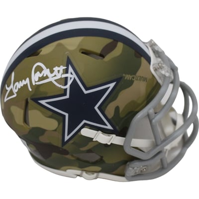 Ezekiel Elliott Autographed Dallas Cowboys Camo Mini Helmet- BAS COA - Ultimate Ezekiel Elliott Autographed Dallas Cowboys Camo Mini Helmet- BAS COA - Ultimate