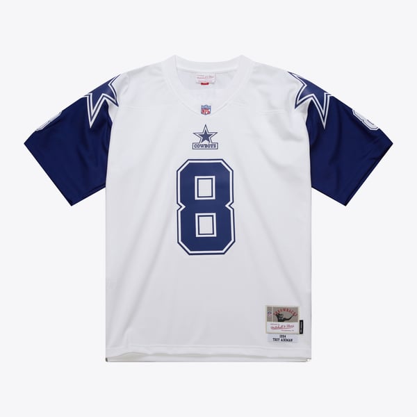 Troy Aikman Navy Blue Dallas Cowboys Jersey – Custom Sewn Stitched, Unisex S-5XL