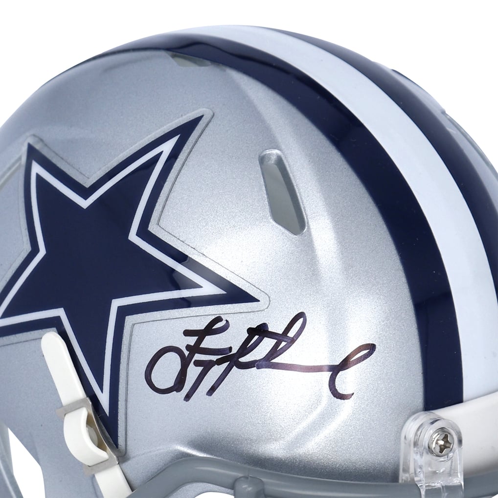 Signed Troy Aikman Helmet Troy Aikman Autographed Dallas Flash Mini Football Helmet  main image 2