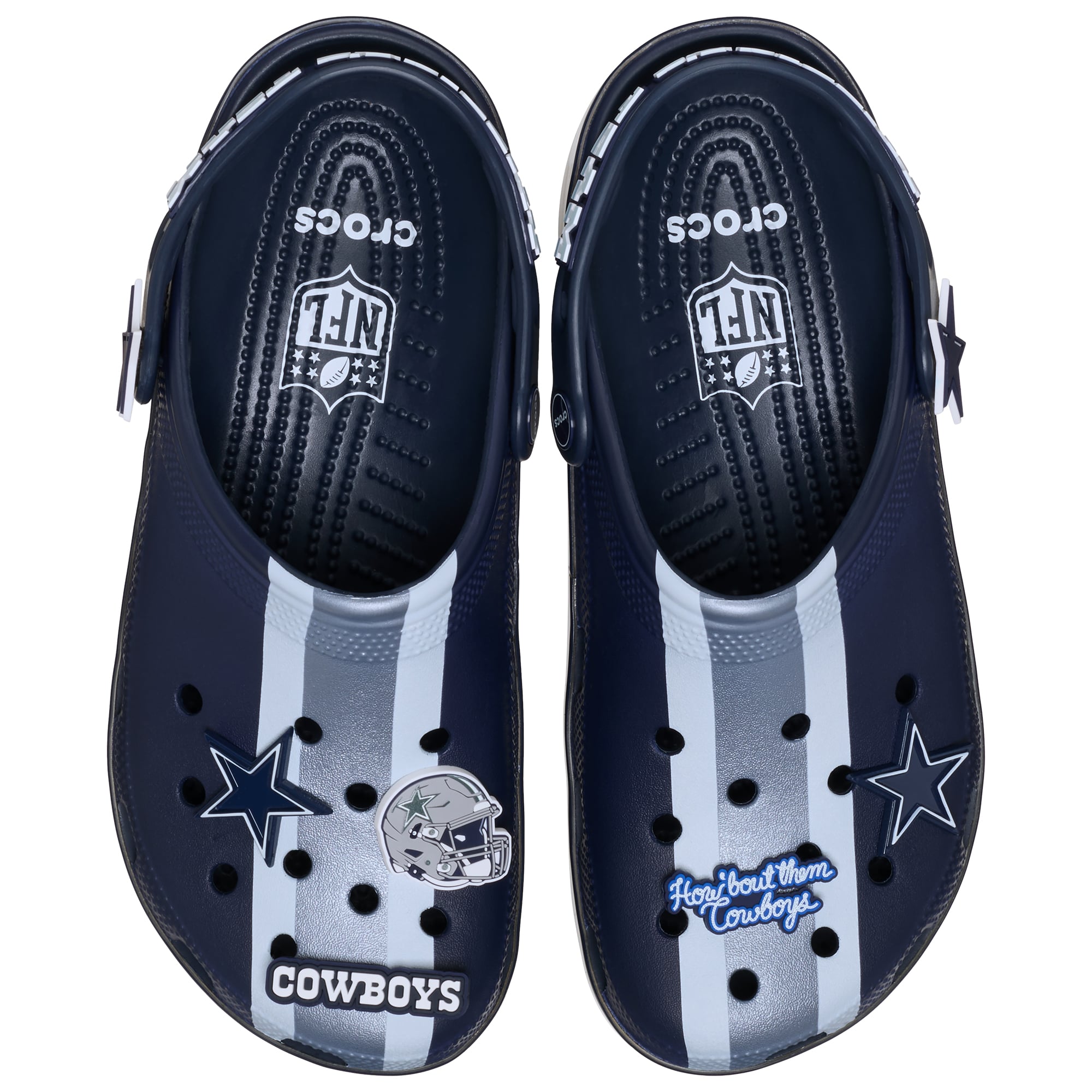 Unisex Crocs Dallas Cowboys Classic Clog
