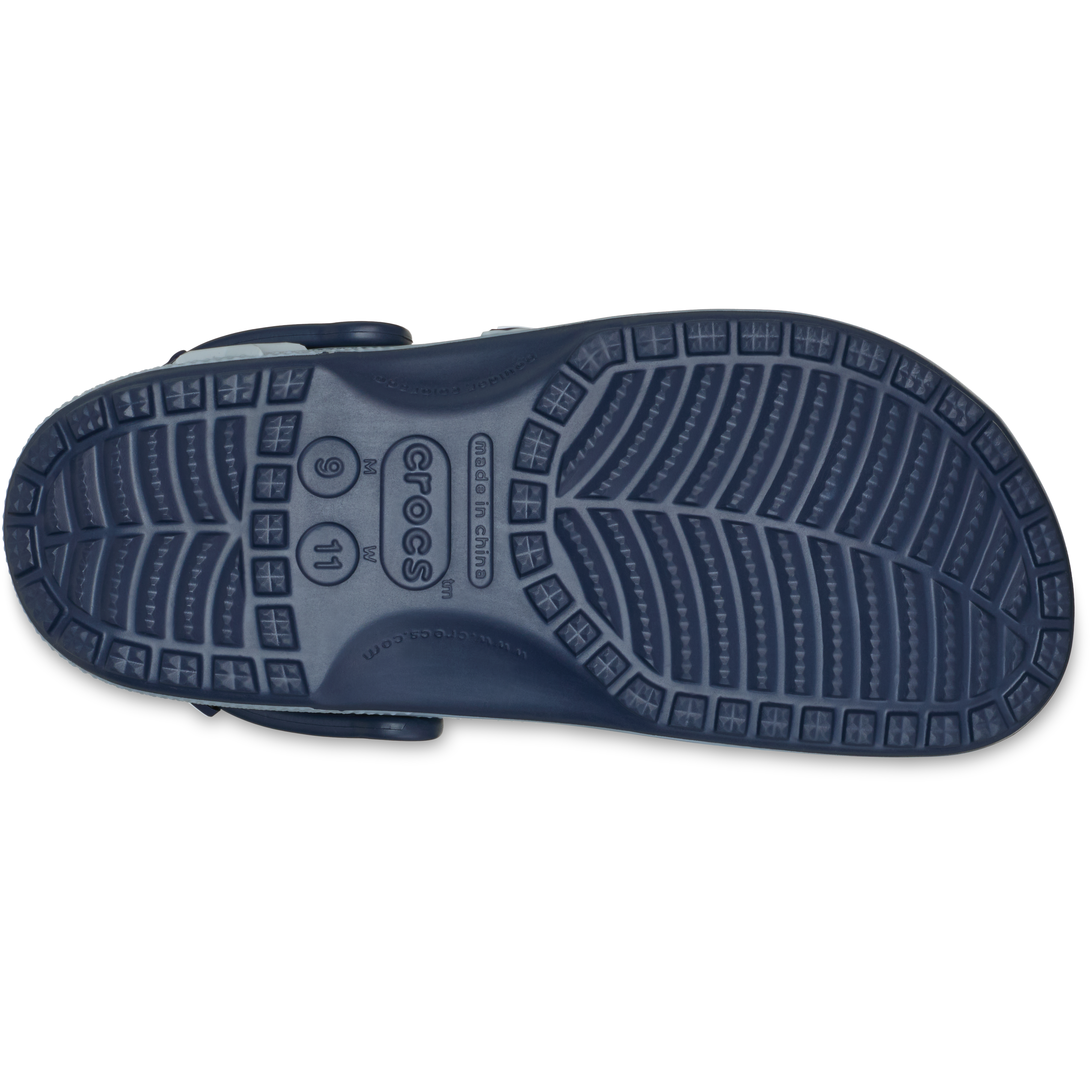 Unisex Crocs  Silver Dallas Cowboys Classic Clog