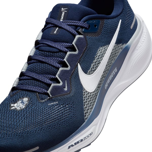 Unisex Nike Navy Dallas Cowboys Zoom Pegasus 41 Running Shoes display picture 2
