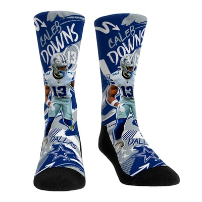 Caleb Downs Dallas Cowboys Rock Em Unisex Playmaker Crew Socks